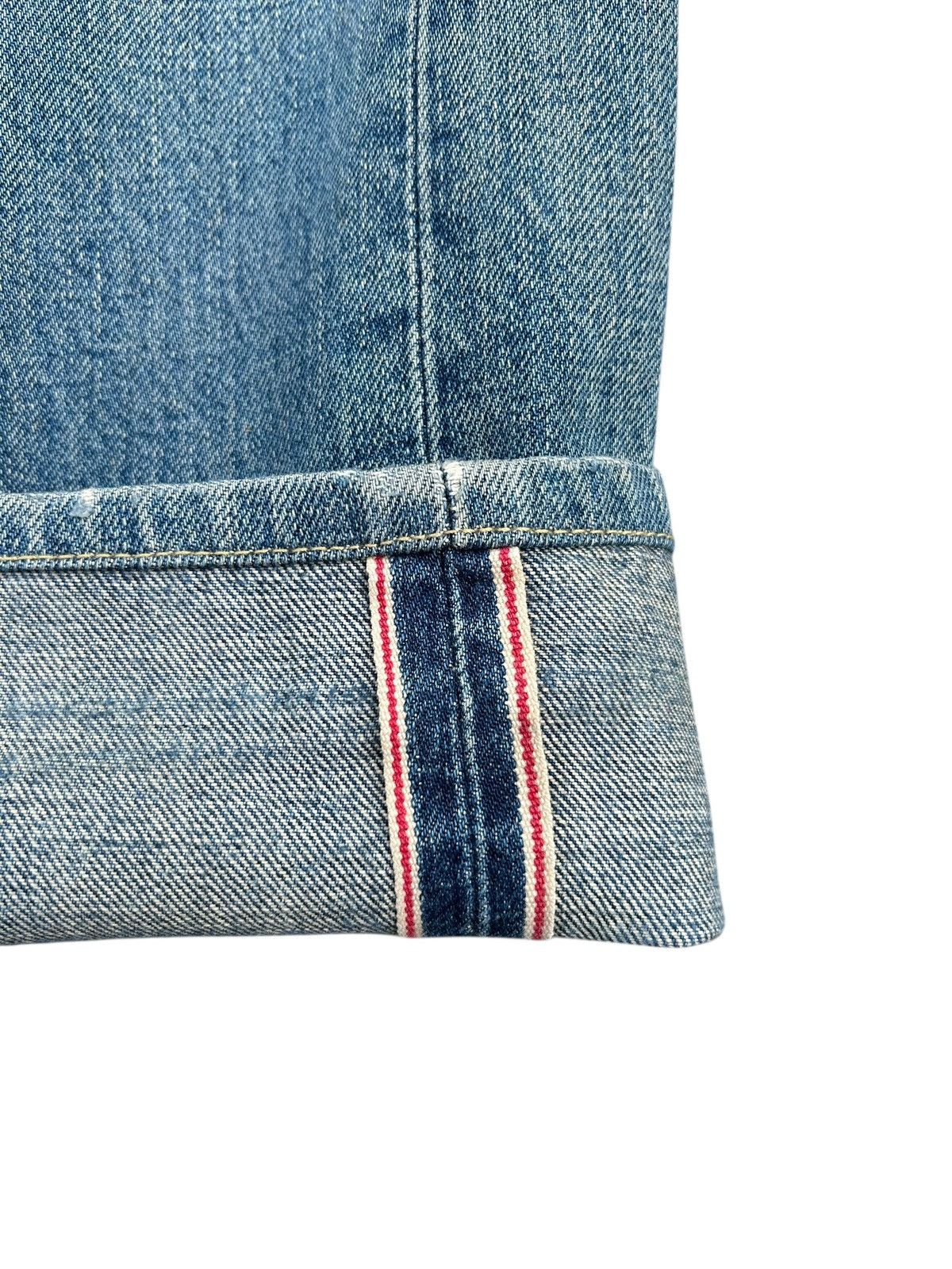 Kapital Vintage Edwin 505 Selvedge Baggy Distressed Dirty Denim Jean Size US 28 / EU 44 - 3 Thumbnail