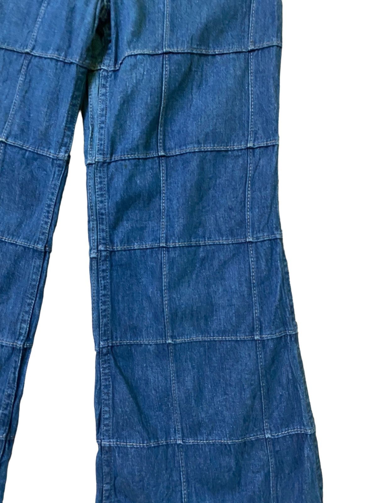 Hysteric Glamour × Japanese Brand Flared Vintage TEXWOOD FADED Bell Bottom Talon Denim Jeans Size US 27 - 6 Thumbnail