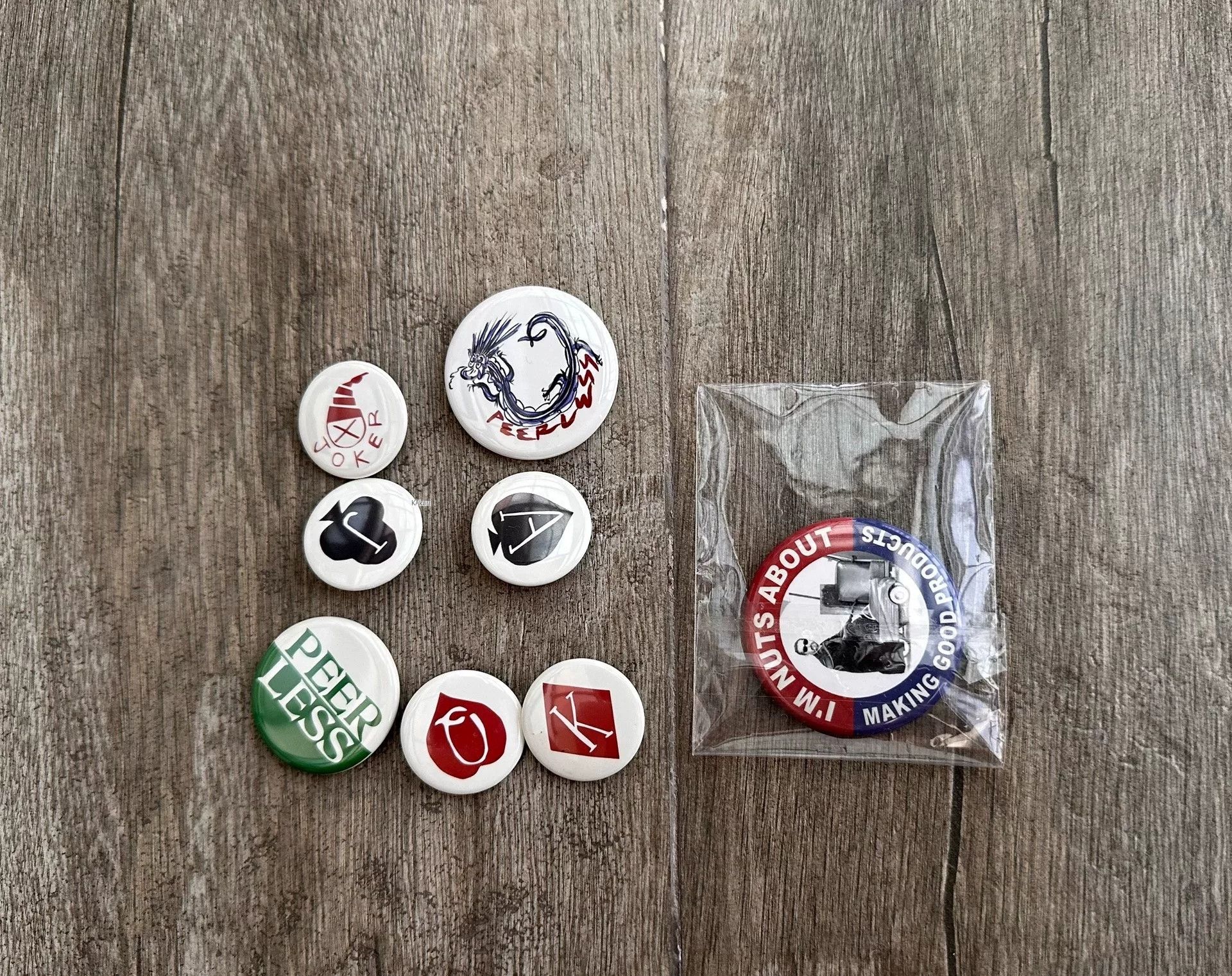 Visvim VISVIM PIN BADGE SET - ULTRA RARE | Grailed
