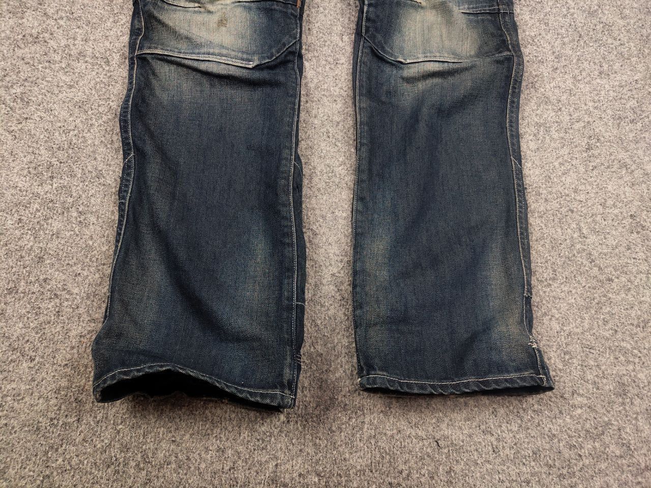 If Six Was Nine Vintage G Star Raw General 5620 3D Cargo Faded Denim jeans Size US 31 - 7 Thumbnail