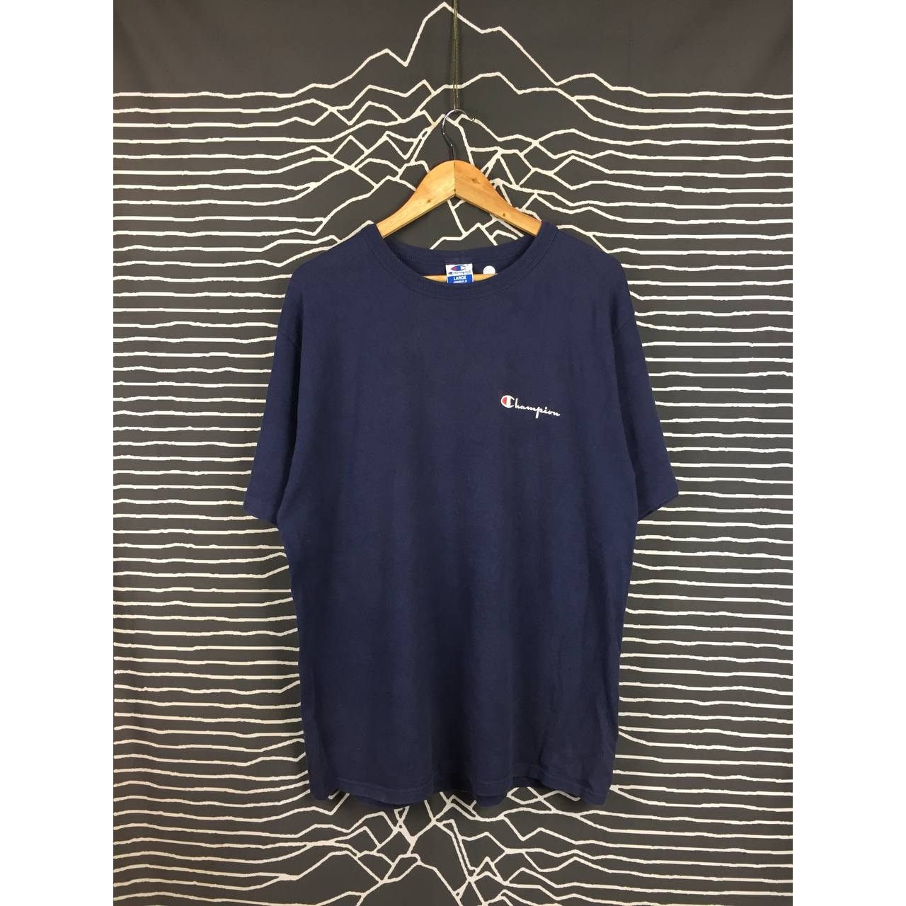 Champion × Vintage Vtg 90s Champion USA Small Logo Casual Crewneck Tee Size US L / EU 52-54 / 3 - 2 Thumbnail