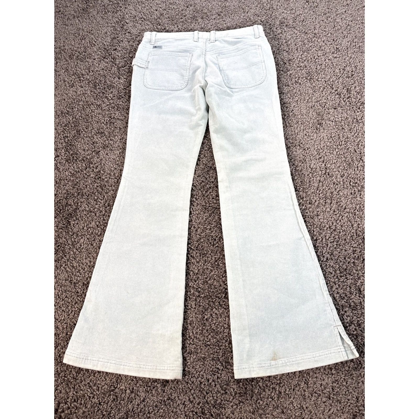 Vintage VINTAGE UNIONBAY Corduroy Pants Womens 11 Flare Boot Cut Jeans Low Rise Blue Womens Boots Cut Flared 32in Inseam Size 32" / US 10 / IT 46 - 7 Thumbnail