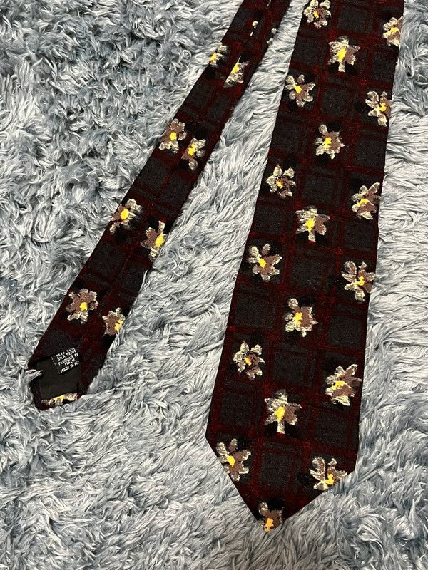 Hugo Boss Hugo Boss Silk Floral Tie Size ONE SIZE - 1 Thumbnail