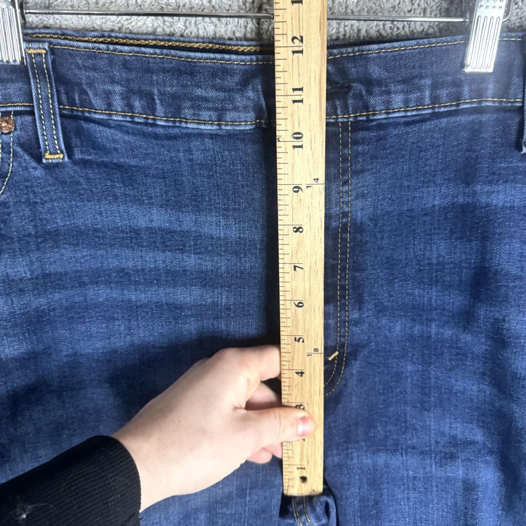 Levi's Levi's 541 Jeans Mens 50x28 Blue Athletic Tapered Denim Dark Wash Big & Tall Jeans Men Blue 541 Athletic Tapered Dark Wash Mens 50x28 Size US 34 / EU 50 - 7 Thumbnail