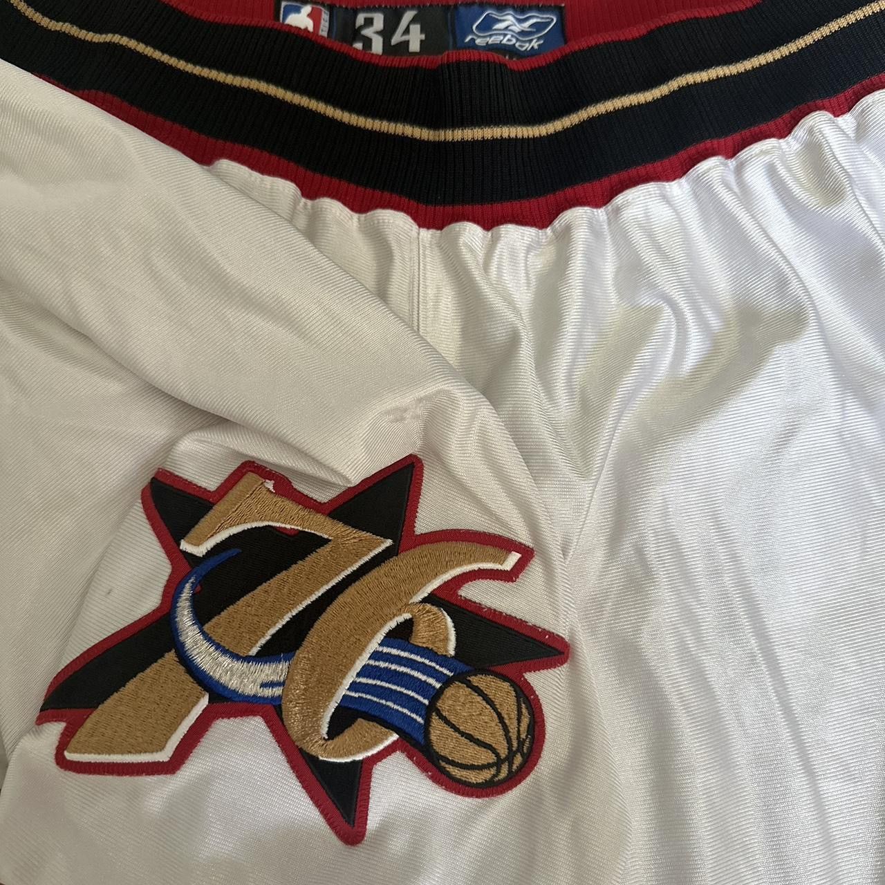 Reebok Vintage Reebok Philadelphia 76’ers team issued shorts Size US 34 / EU 50 - 2 Thumbnail