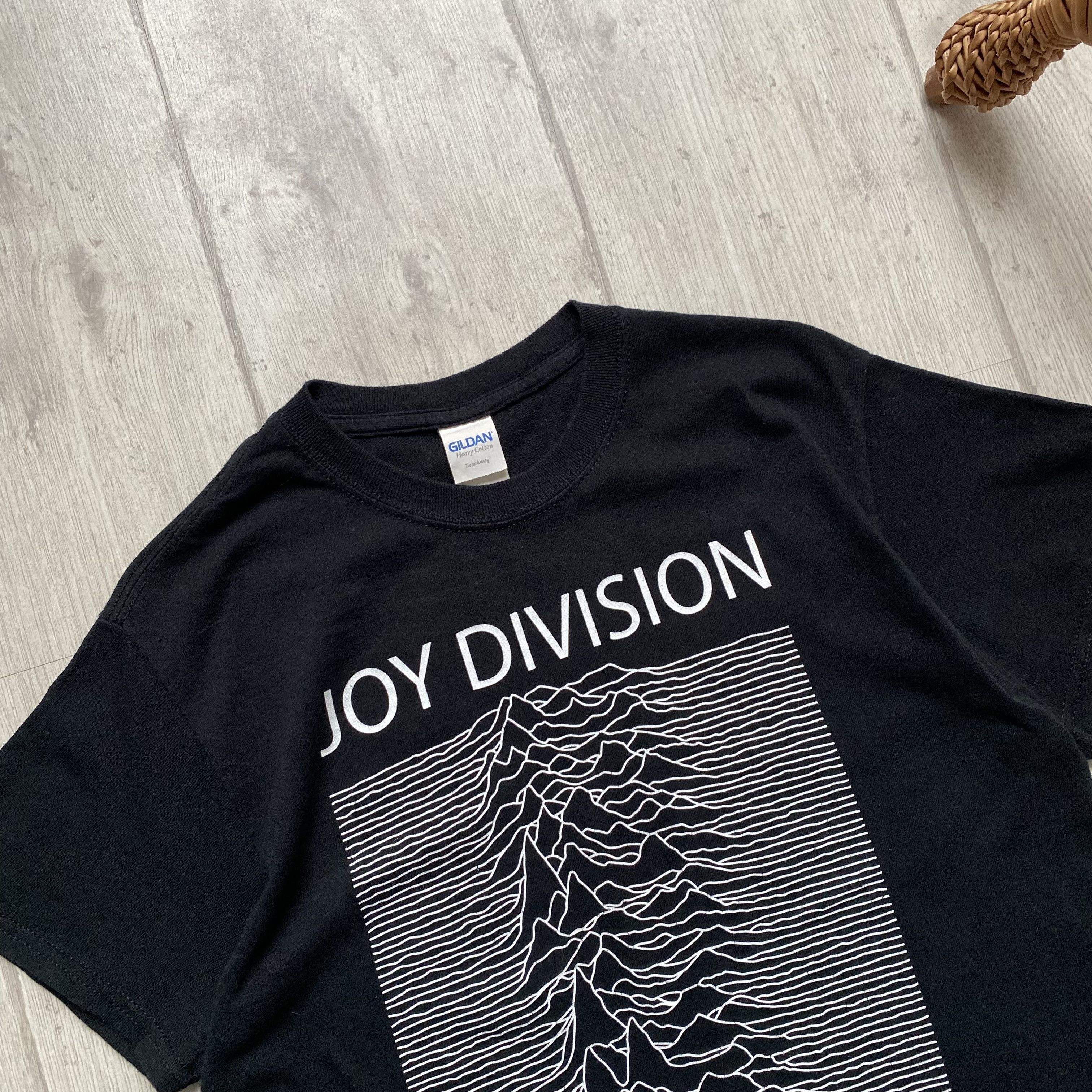 Joy Division 🎙️ Joy Division Unknown Pleasures Merch T-Shirt Size US S / EU 44-46 / 1 - 2 Thumbnail