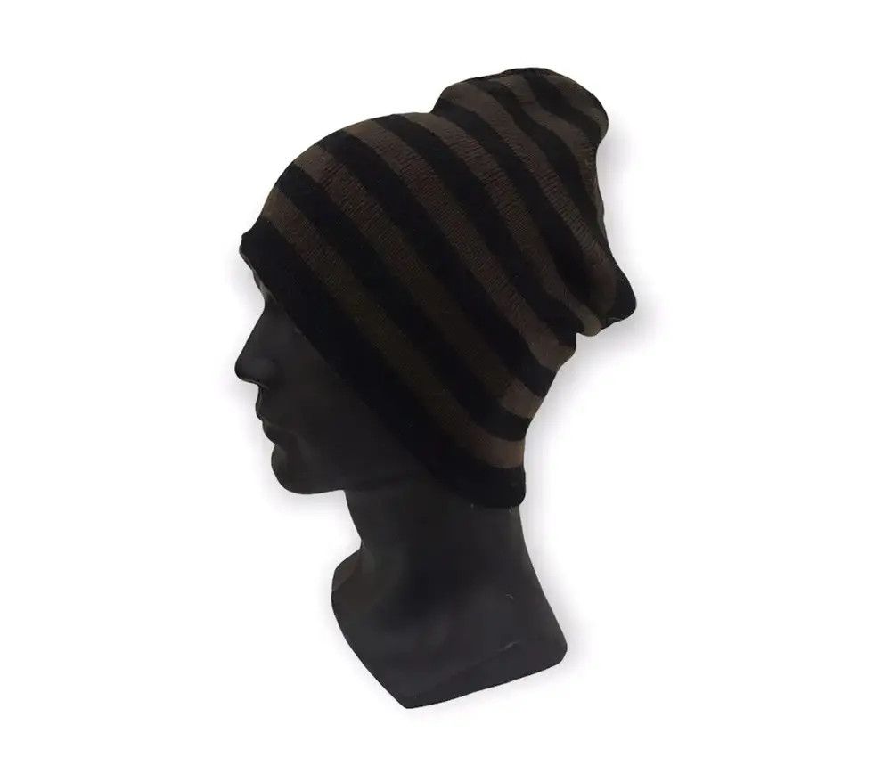 Japanese Brand × Kapital × Vintage Stripe Design Propaganda Beanie Hat Size ONE SIZE - 1 Thumbnail