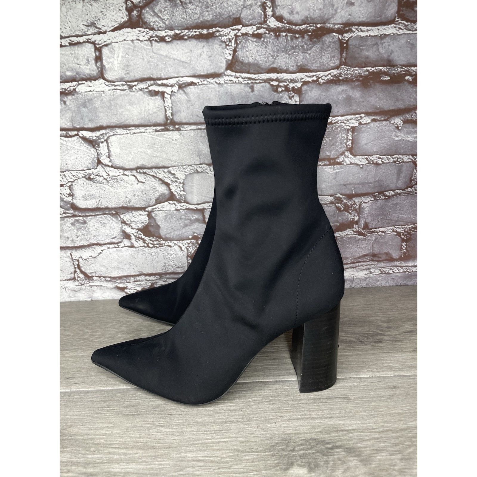 Jeffrey Campbell Jeffrey Campbell Black Siren Sport Ankle Sock Booties Women’ Size US 8.5 / IT 38.5 - 18 Thumbnail