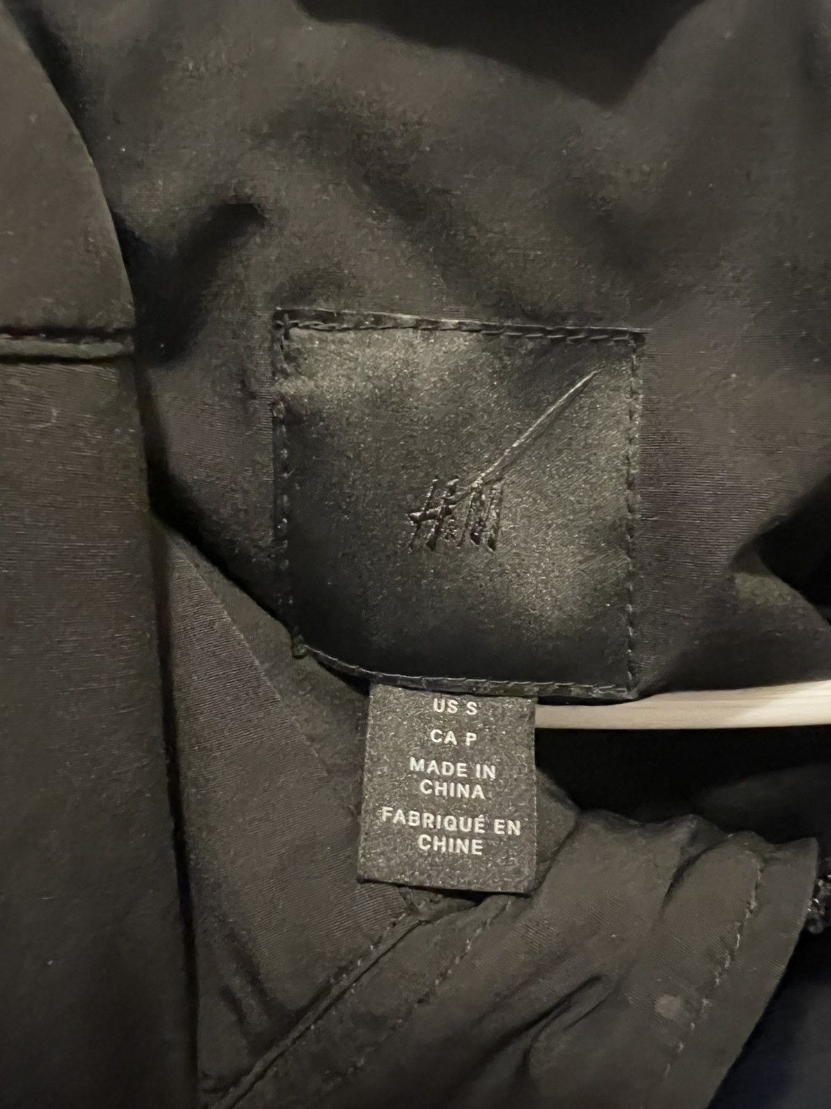 H&M Black Parka heavy coat Size US S / EU 44-46 / 1 - 5 Thumbnail