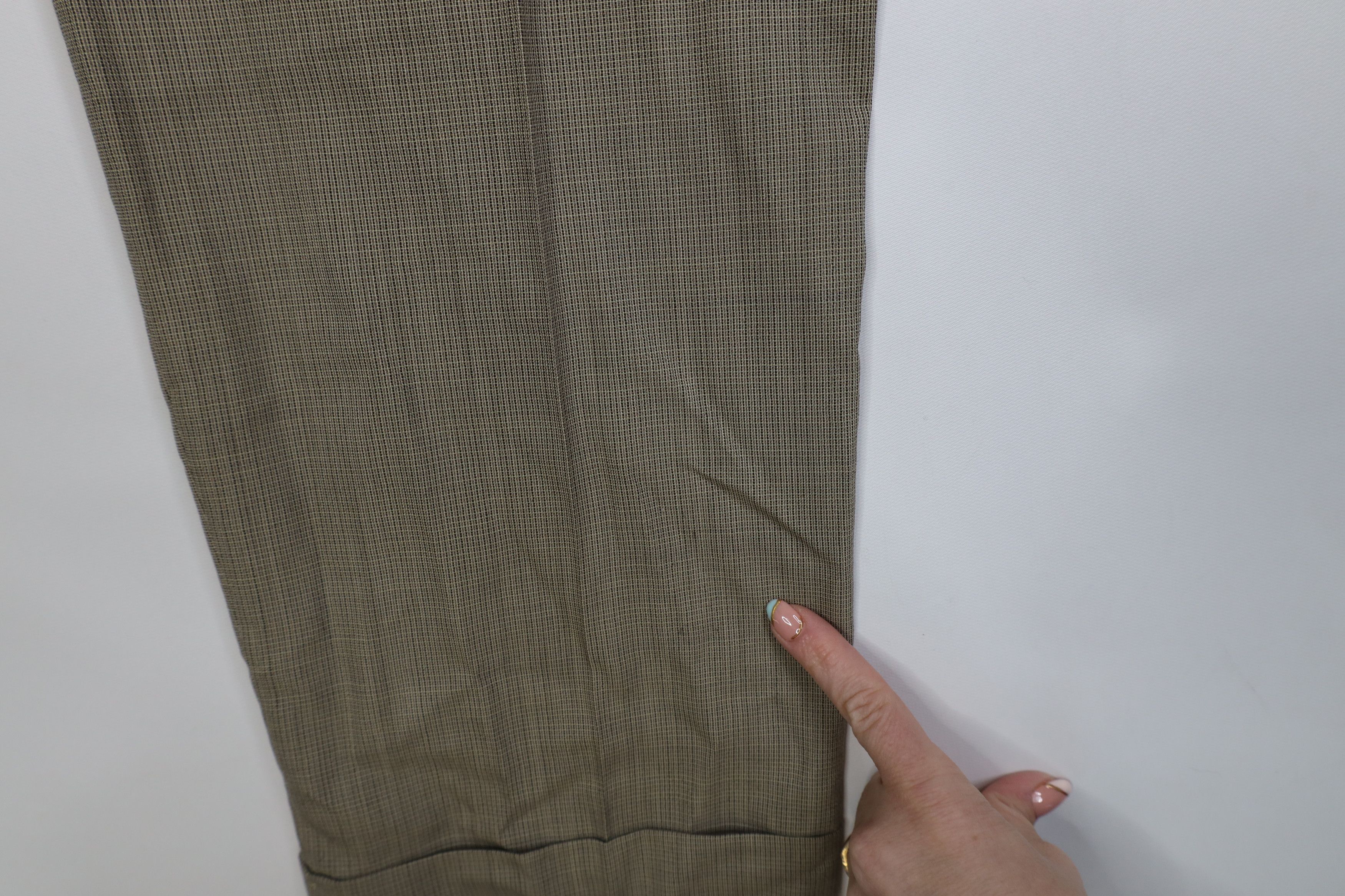 Lands' End Vintage 90s Lands End Cuffed Wide Leg Chino Pants Plaid USA Size US 34 / EU 50 - 13 Thumbnail