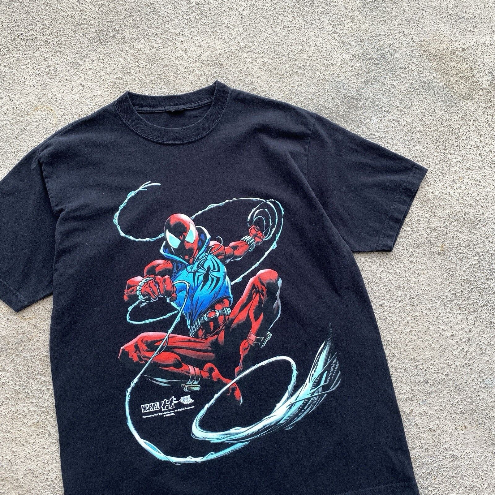 Band Tees Vintage Marvel Comics Spider-Man Comics T Shirt Made In Usa Size US M / EU 48-50 / 2 - 2 Thumbnail