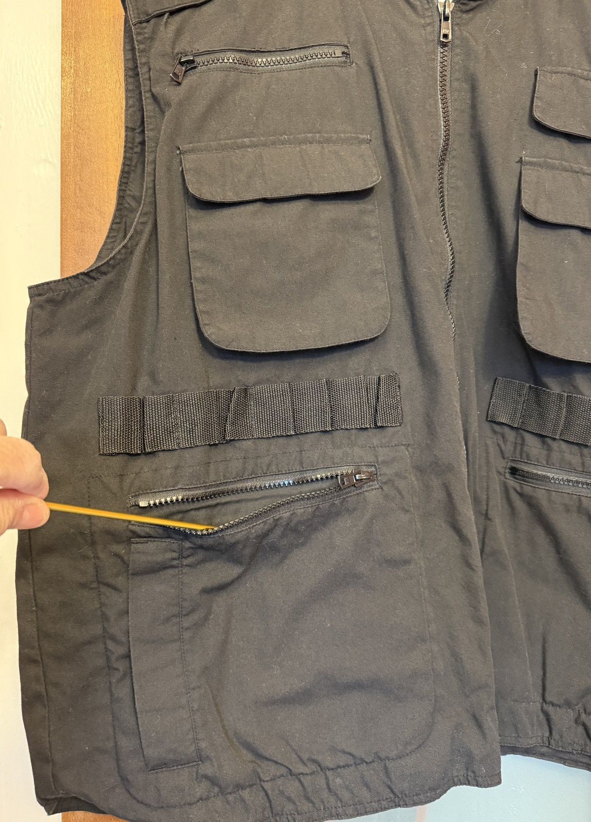 Rothco Rothco Ranger Vest Black Utility Hunting Concealed Carry Size US XL / EU 56 / 4 - 2 Thumbnail