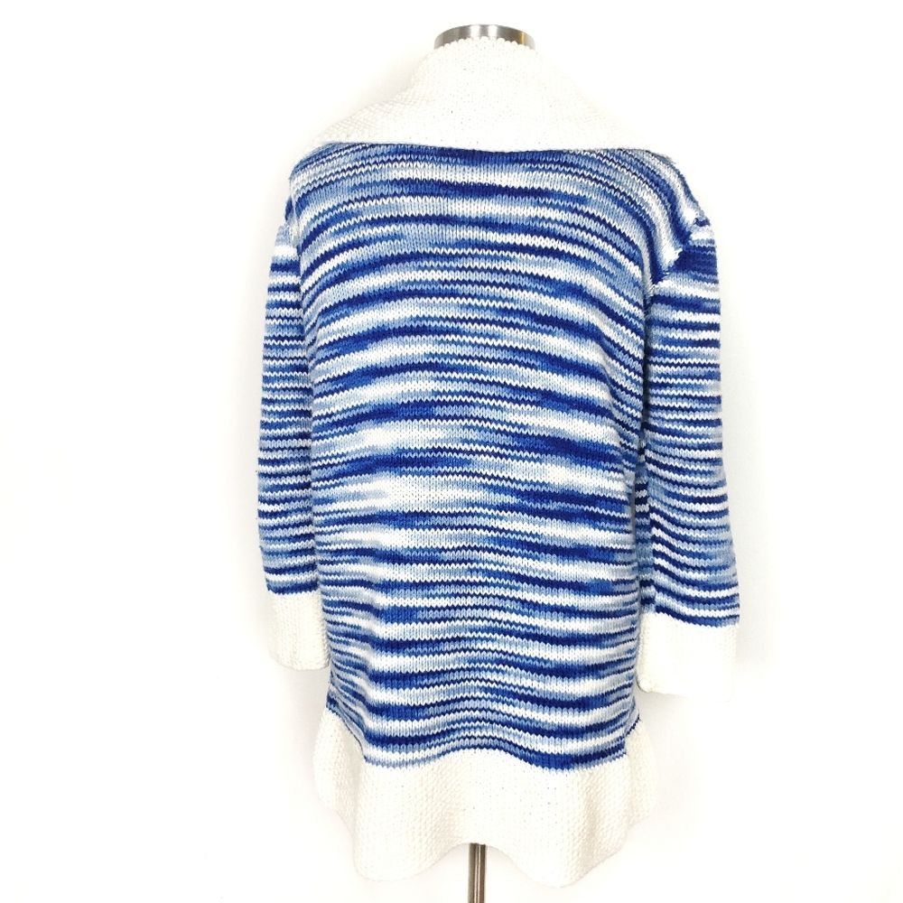 Vintage Comfy Knit Long Cardigan Button Down Sweater Jacket M-L Size L / US 10 / IT 46 - 3 Thumbnail