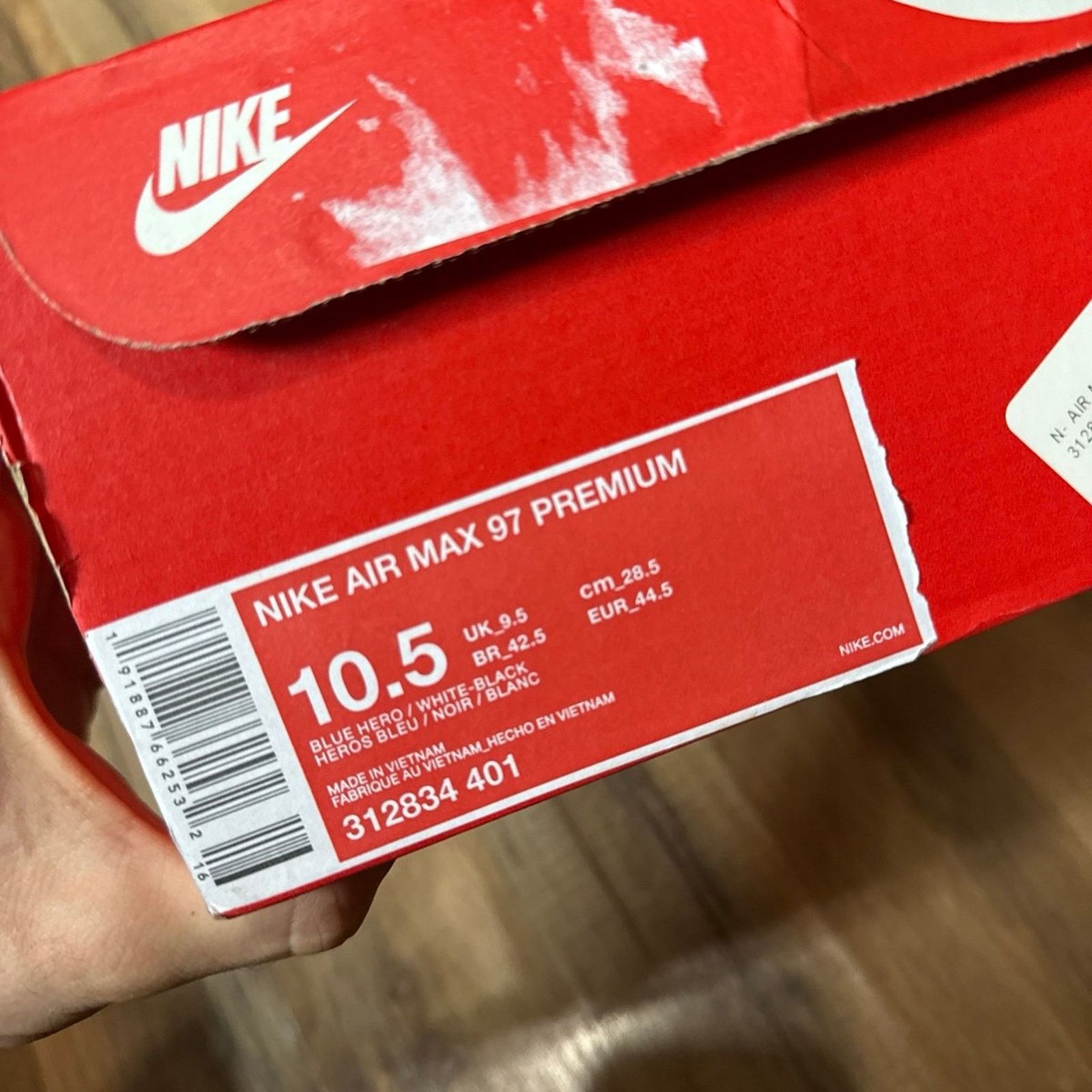 Nike Nike Air Max 97 Blue Hero Size US 10.5 / EU 43-44 - 8 Thumbnail
