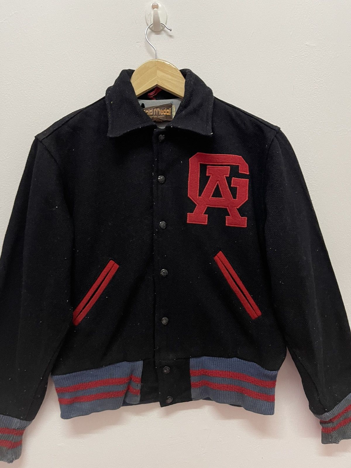 Delong × Vintage VINTAGE 70’s GERMANTOWN ACADEMY VARSITY WOOL Size US M / EU 48-50 / 2 - 4 Thumbnail