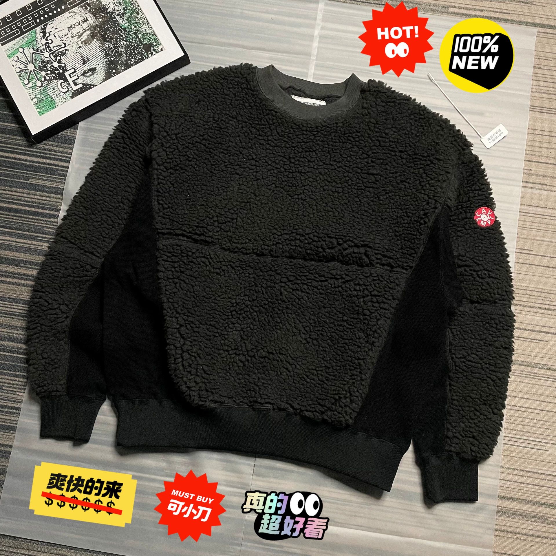 Cav Empt Fleece Multi Hoodie M Men Size US M / EU 48-50 / 2 - 1 Thumbnail