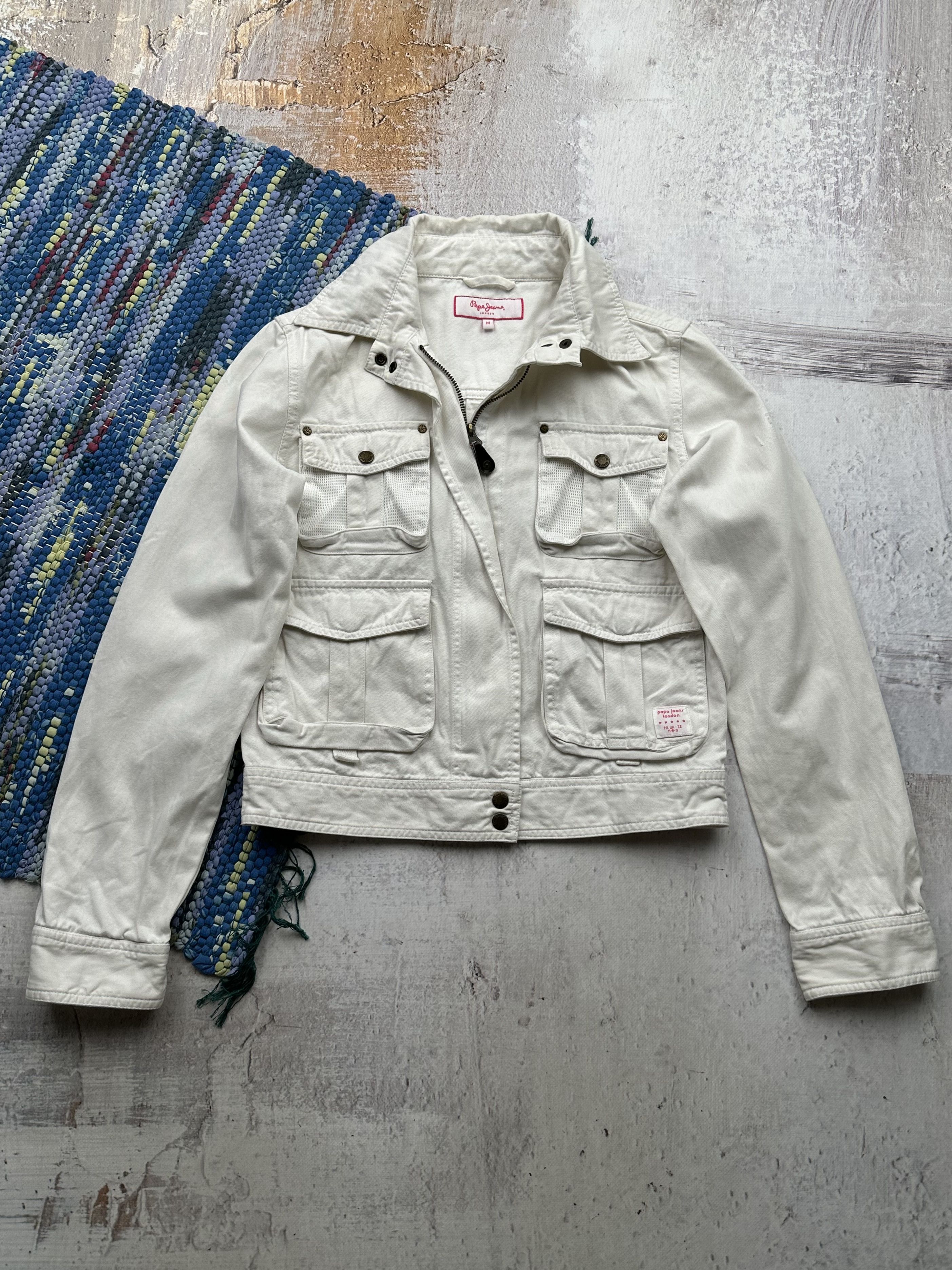 Japanese Brand Vintage Cropped Jacket A348(34)D15 Size M / US 6-8 / IT 42-44 - 1 Thumbnail