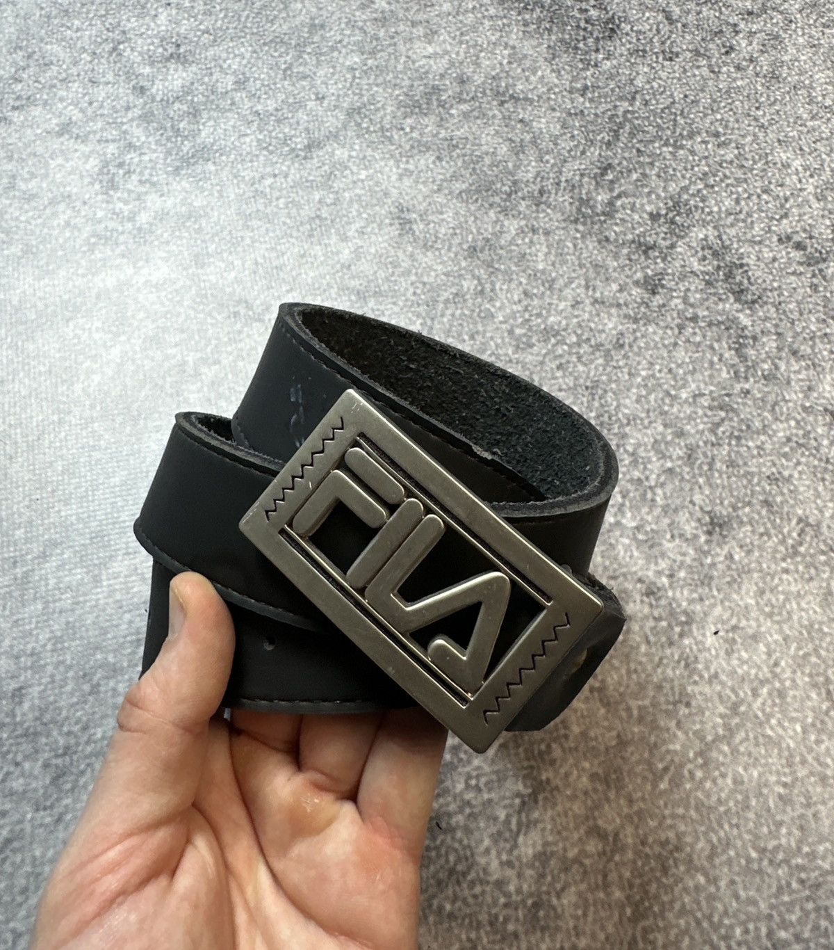 Fila × Vintage Y2K Vintage Fila Logo Belts Leather Streetwear Style USA Size ONE SIZE - 1 Thumbnail