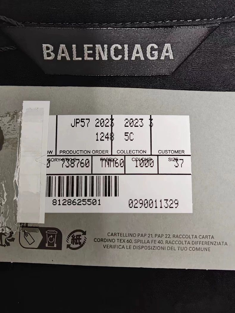 Balenciaga Balenciaga Tape Type 23ss long sleeve shirt-2506 Size US S / EU 44-46 / 1 - 4 Thumbnail