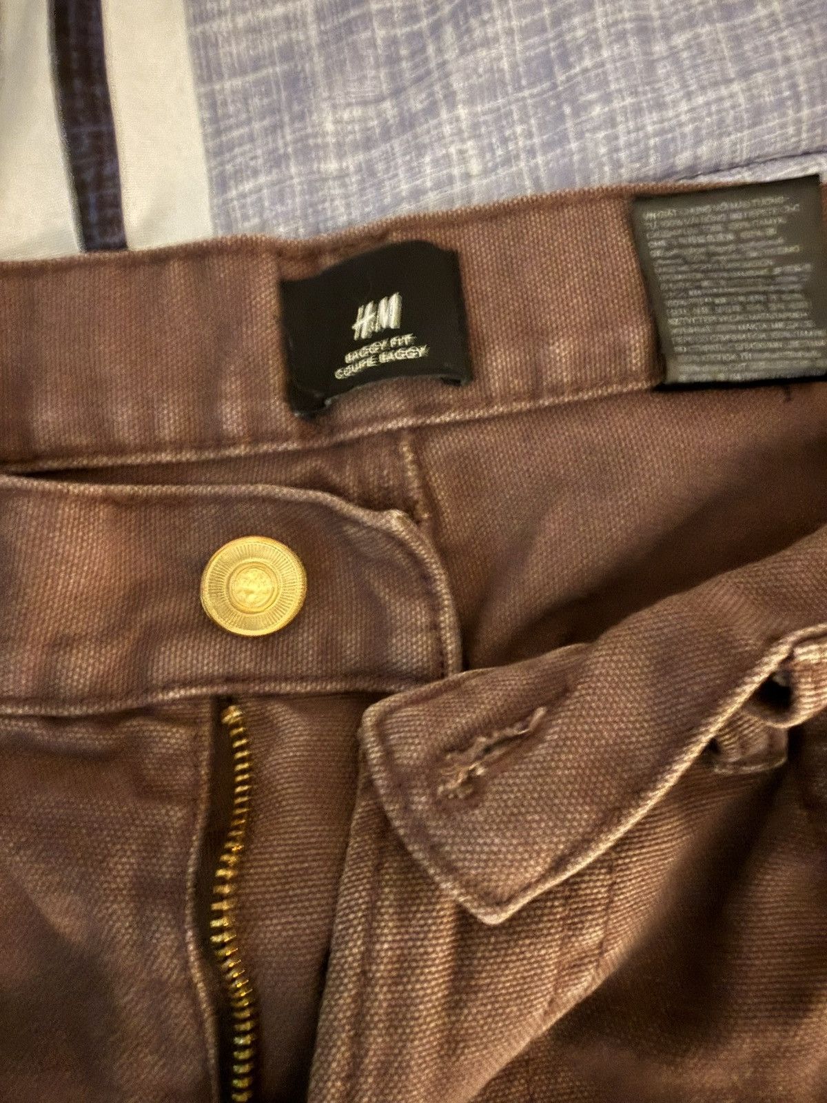 H&M H&M Baggy Fit Jeans Size US 31 - 2 Thumbnail