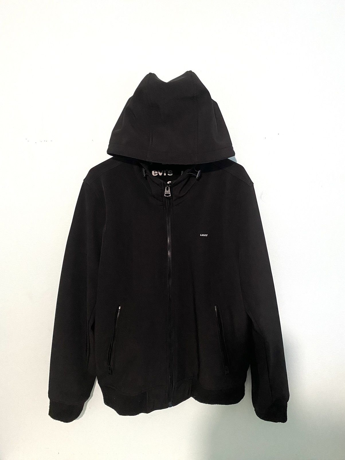Levi's Black Levi’s Hooded Jacket Size US M / EU 48-50 / 2 - 1 Thumbnail