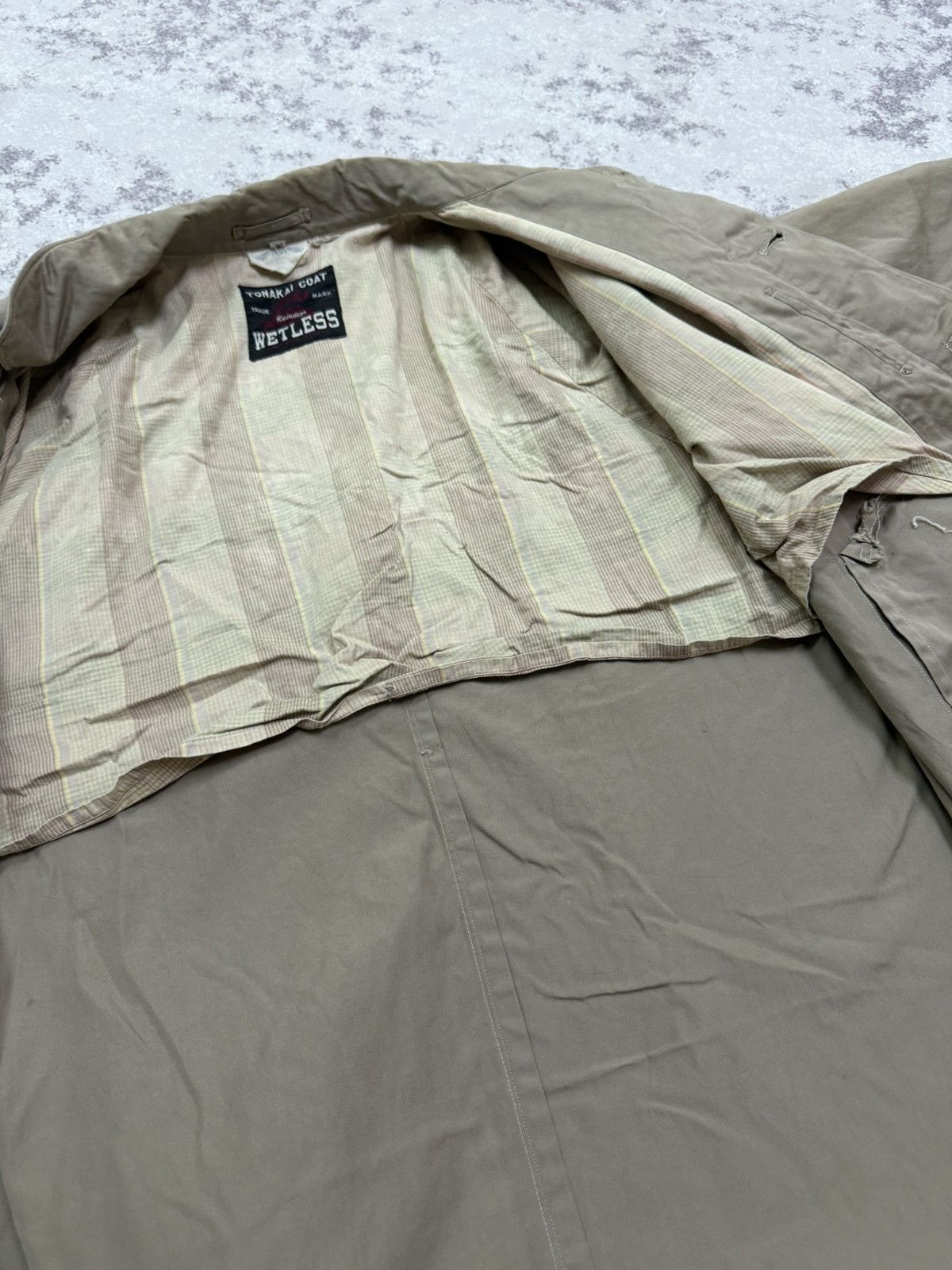 Japanese Brand Vintage Tanaka Coat Wetless Long coat Jacket Size US M / EU 48-50 / 2 - 10 Thumbnail