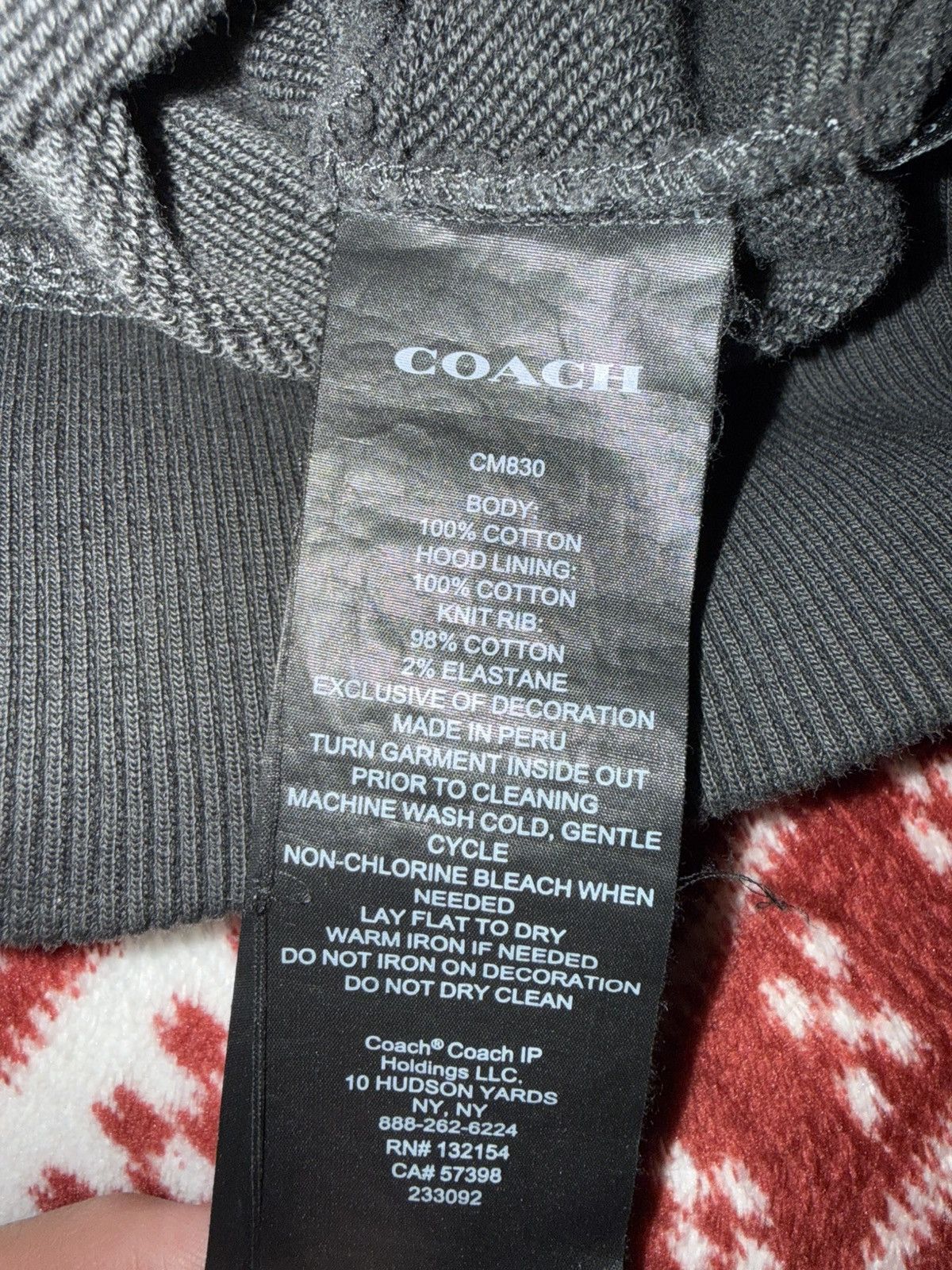 Coach Coach Signature Hoodie Size US L / EU 52-54 / 3 - 5 Thumbnail
