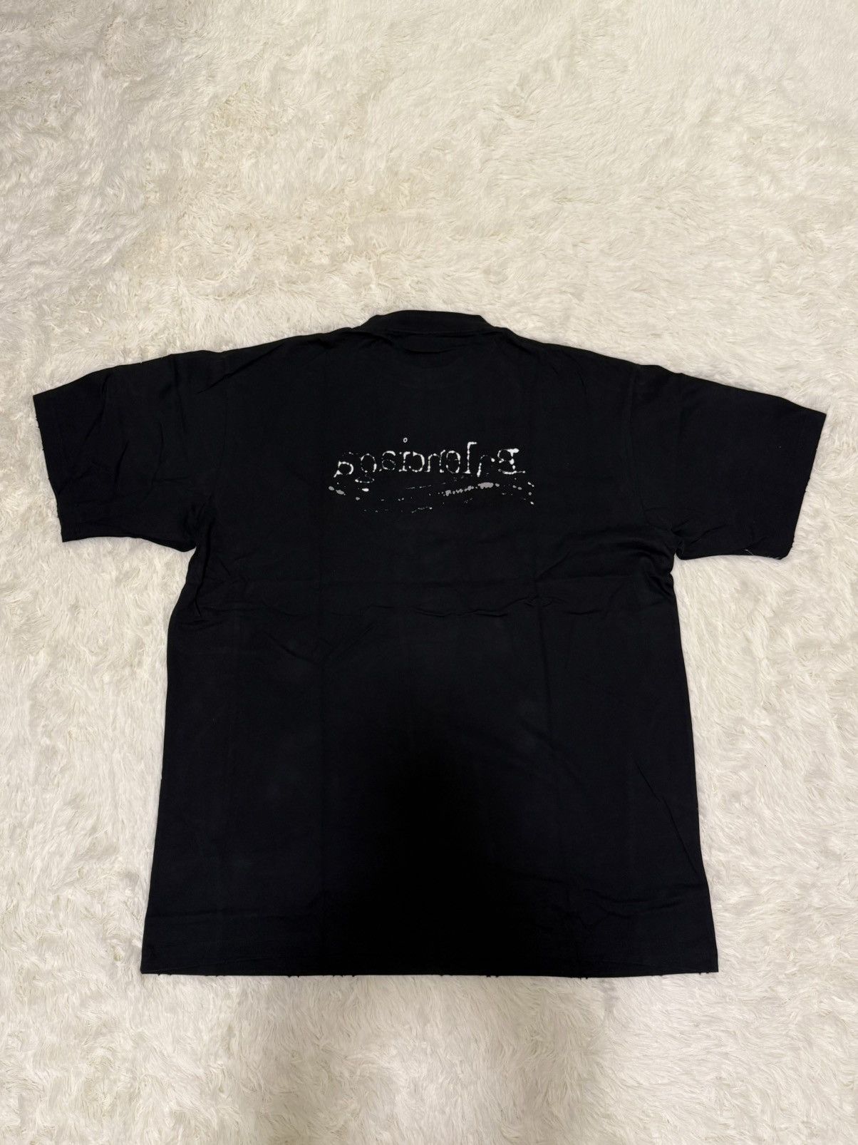 Balenciaga Balenciaga black t shirt Size US XL / EU 56 / 4 - 4 Thumbnail