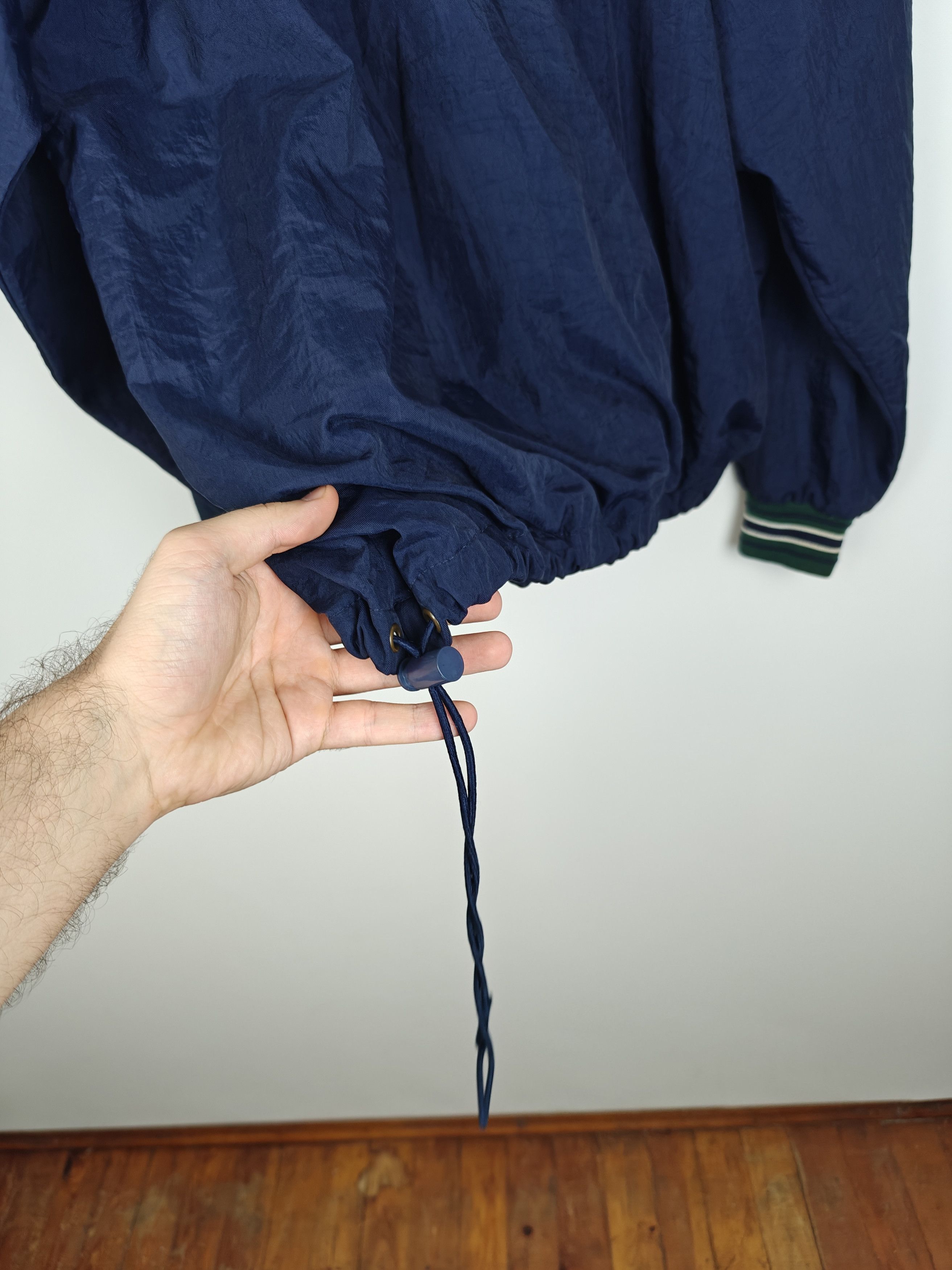 Champion Champion Jacket VTG 1/4 Zip Nylon Blue size XL Size US XL / EU 56 / 4 - 11 Thumbnail