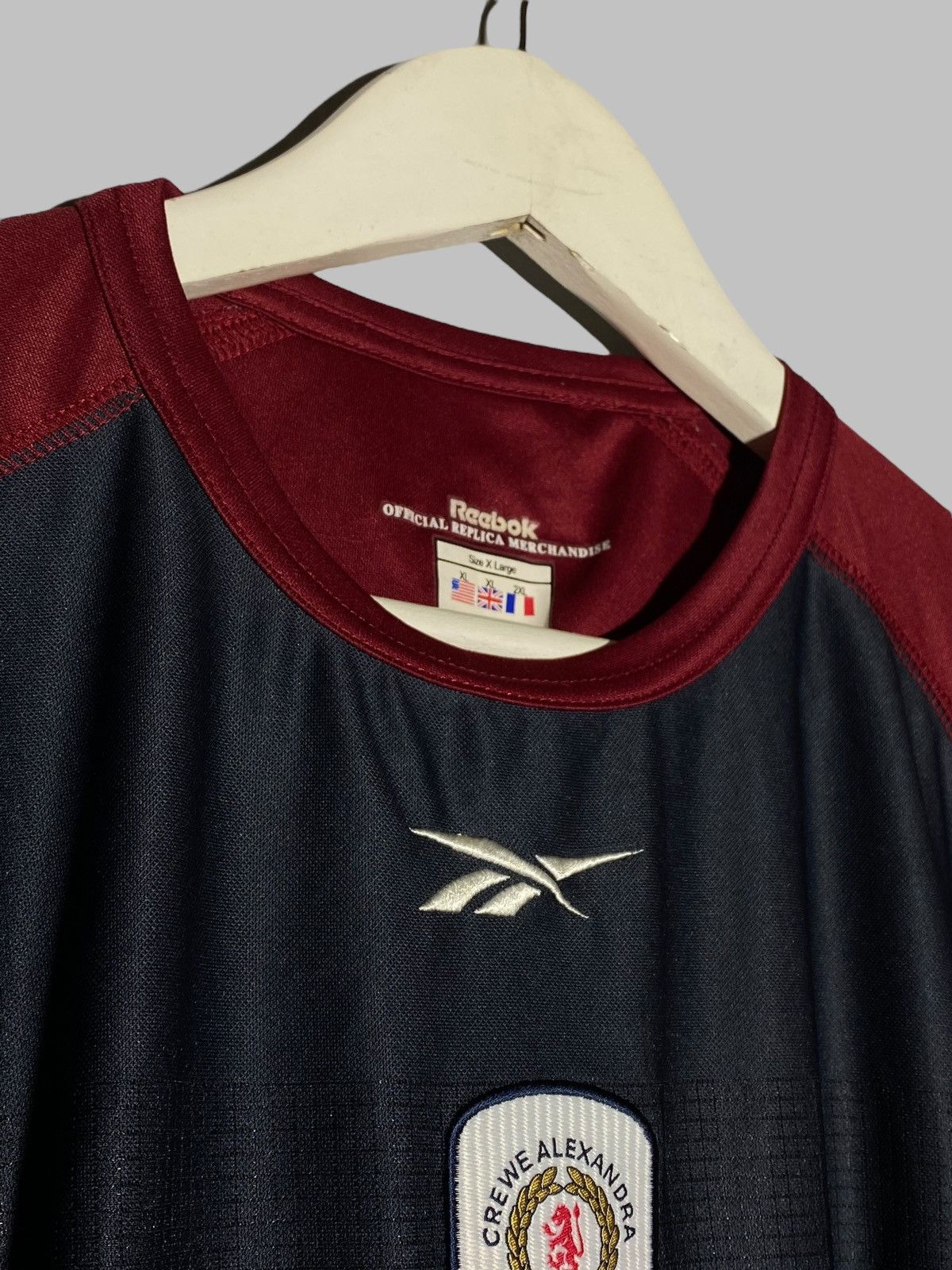 Reebok Vintage Reebok Crewe Alexandra 2004 Football Shirt Size US XL / EU 56 / 4 - 6 Thumbnail