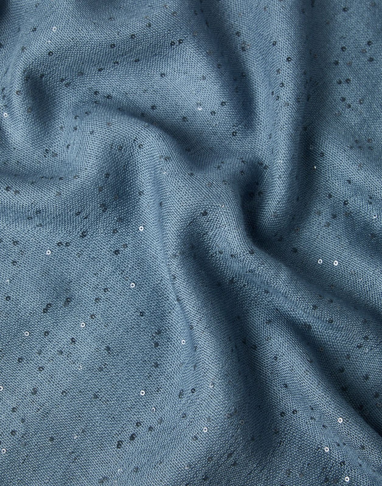 Brunello Cucinelli o1la1rc1a0326 Size: OS / Scarf in Blue Size ONE SIZE - 3 Thumbnail