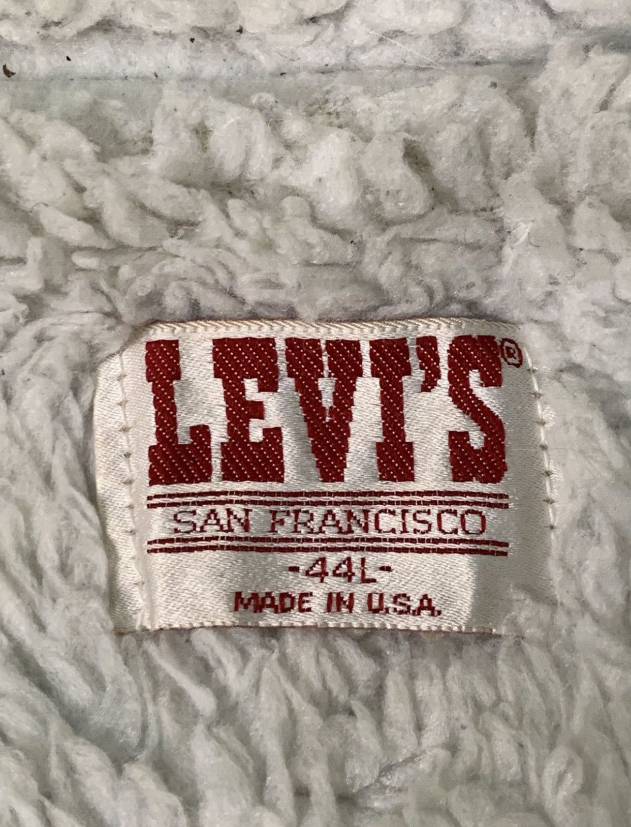 Levi's Vintage Clothing Rare Design Vintage Levi’s Sherpa Jackets Size US M / EU 48-50 / 2 - 4 Thumbnail