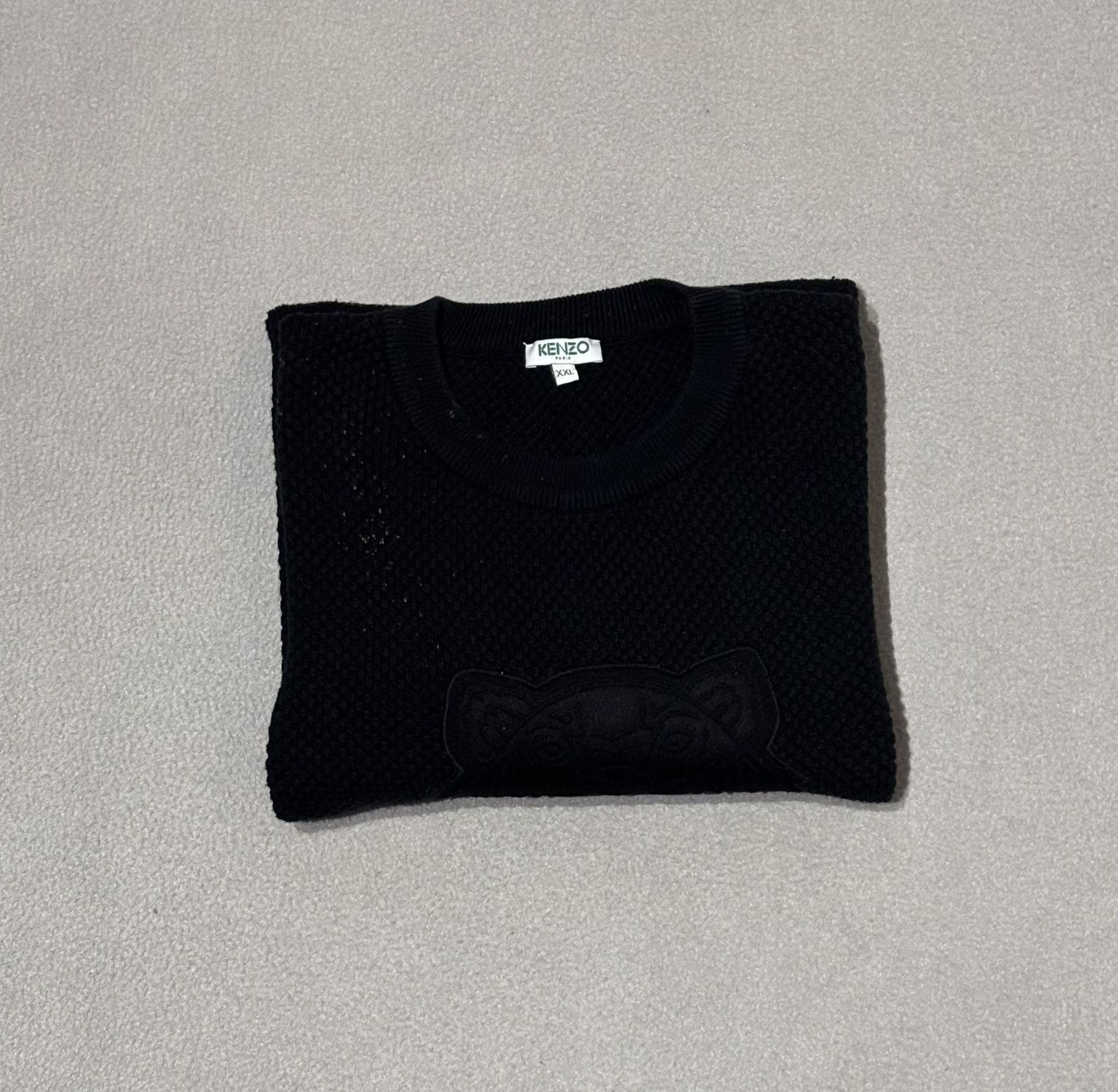 Kenzo Kenzo Tiger Black sweater size XXL Size US XXL / EU 58 / 5 - 21 Thumbnail