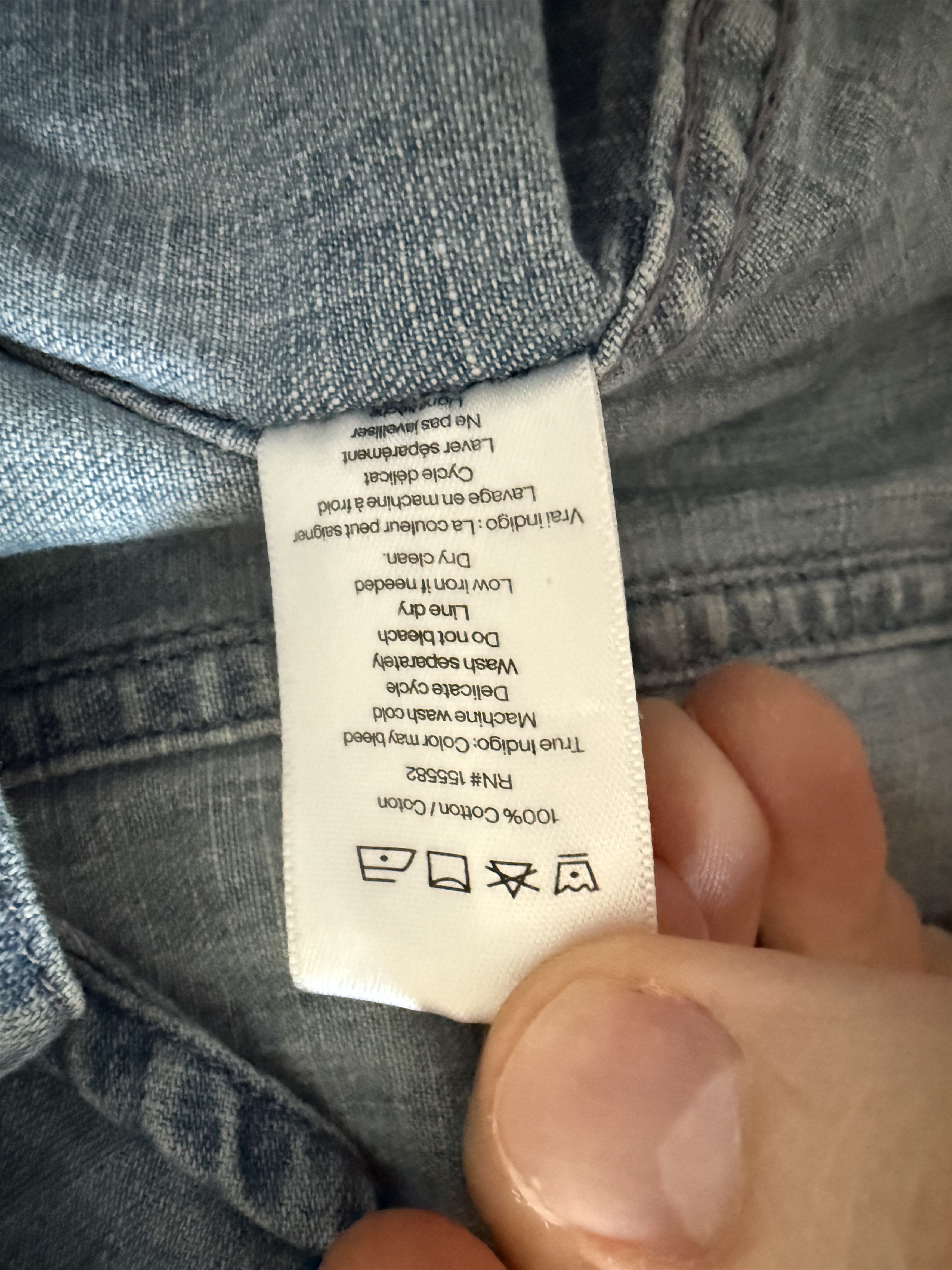 Corridor Western Denim Shirt Size US S / EU 44-46 / 1 - 5 Thumbnail
