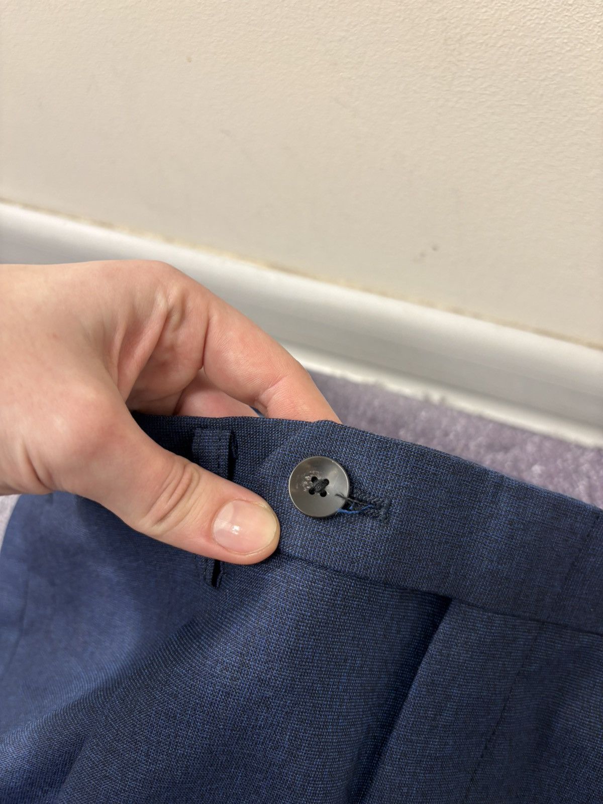 Japanese Brand Suit Select Japan Men’s 2-Piece New Zealand Wool Blend Suit Size 38R - 18 Thumbnail