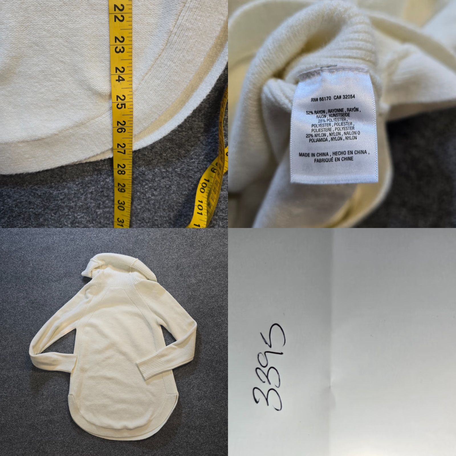 Anthropologie **White Anthropolgie Womens Cowl Neck Size XS Long Sleeve Sweater** User: **White Anthropologie Womens Cowl Neck Size XS Long Sleeve Sweater** Size XS / US 0-2 / IT 36-38 - 8 Thumbnail