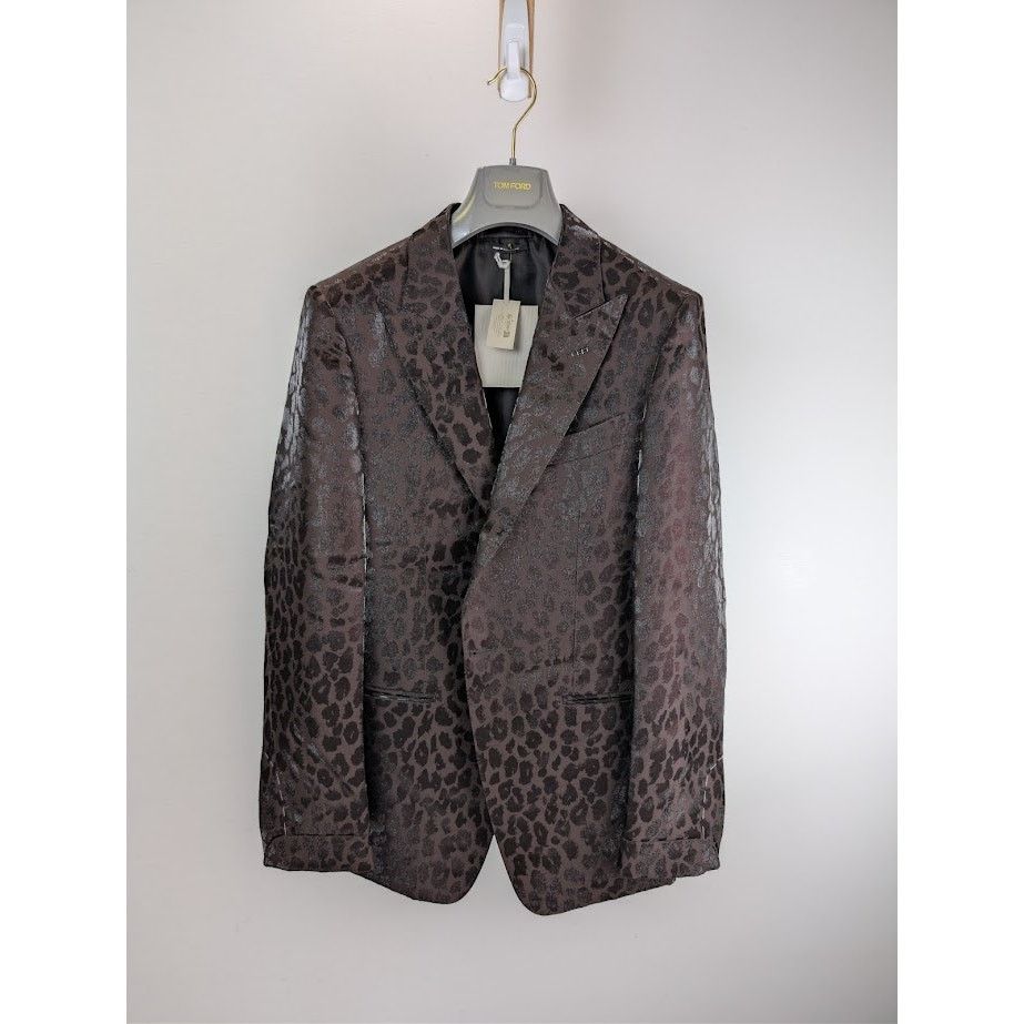 Tom Ford o1rshd1 Blazer Jacket in Dark Brown Size US M / EU 48-50 / 2 - 1 Thumbnail