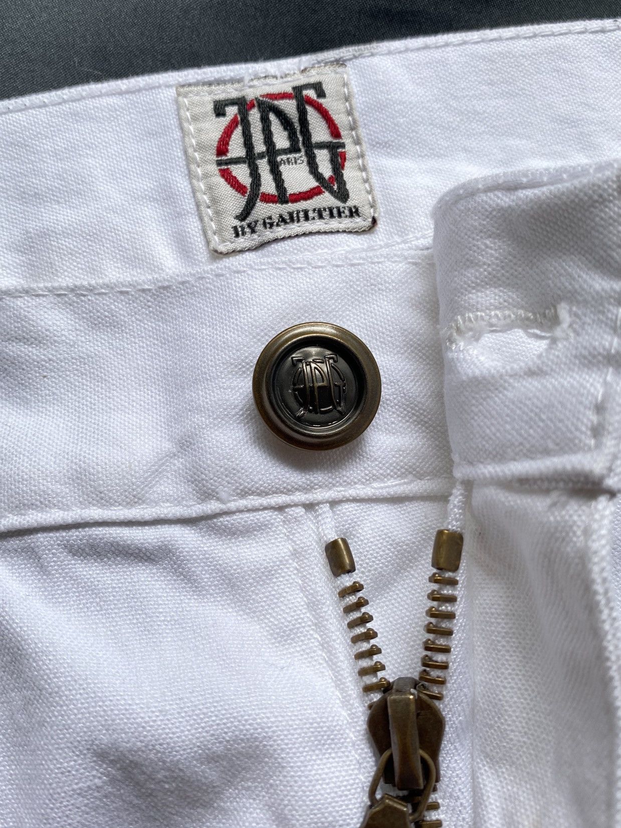 Jean Paul Gaultier Vintage Jean Paul Gaultier White Pants Size US 32 / EU 48 - 9 Thumbnail