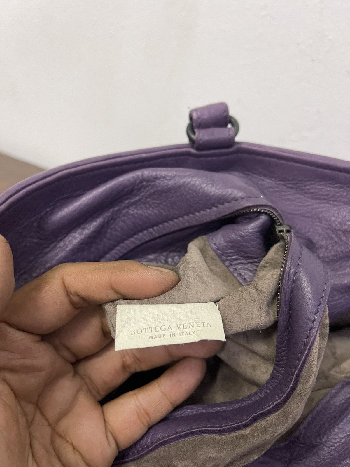 Bottega Veneta Purple Bottega Veneta Soft Nappa leather handbag Size ONE SIZE - 17 Thumbnail