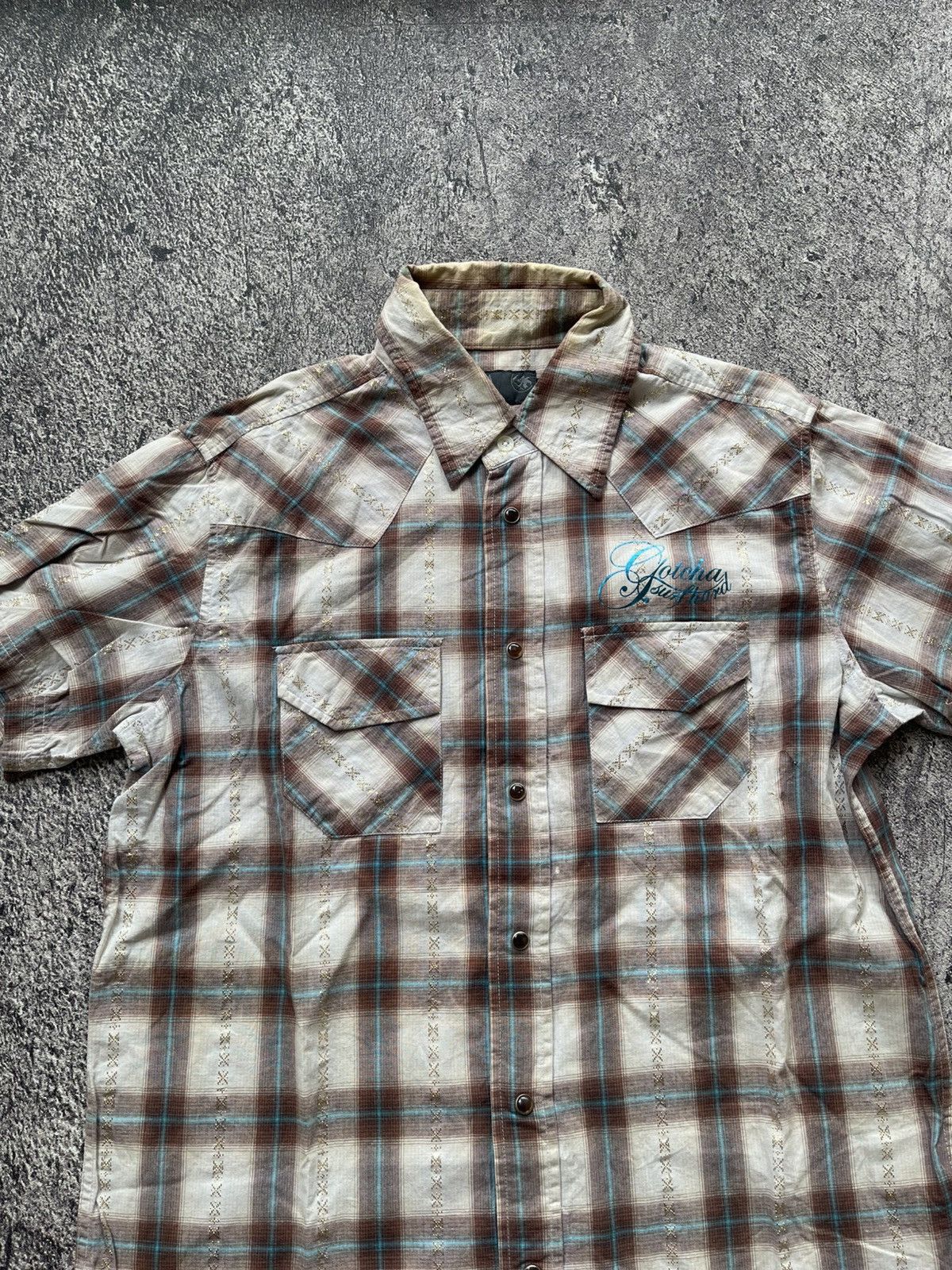 Japanese Brand Y2K Gotcha ifsixwasnine button shirt Size US L / EU 52-54 / 3 - 7 Thumbnail