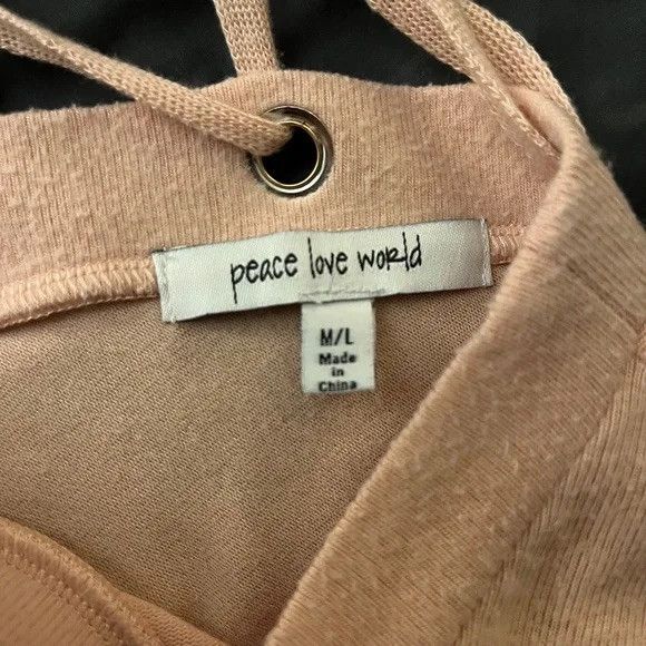 Other Peace Love World Lace Up Back Sweater M/L Size M / US 6-8 / IT 42-44 - 8 Thumbnail