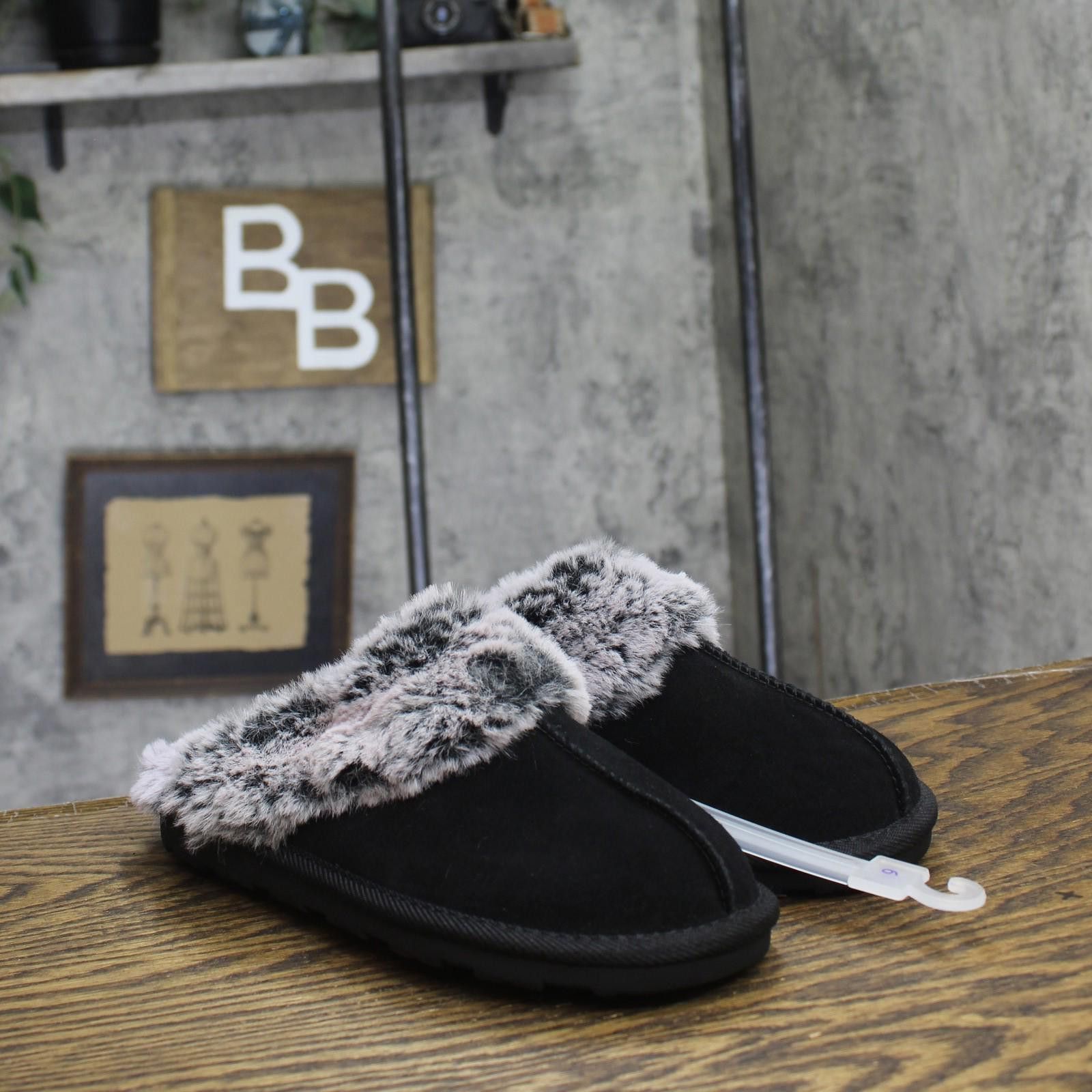 Other Nwt Stars Above Chandra Scuff Slippers 88498520 Black 6m Size US 6 / IT 36 - 1 Thumbnail