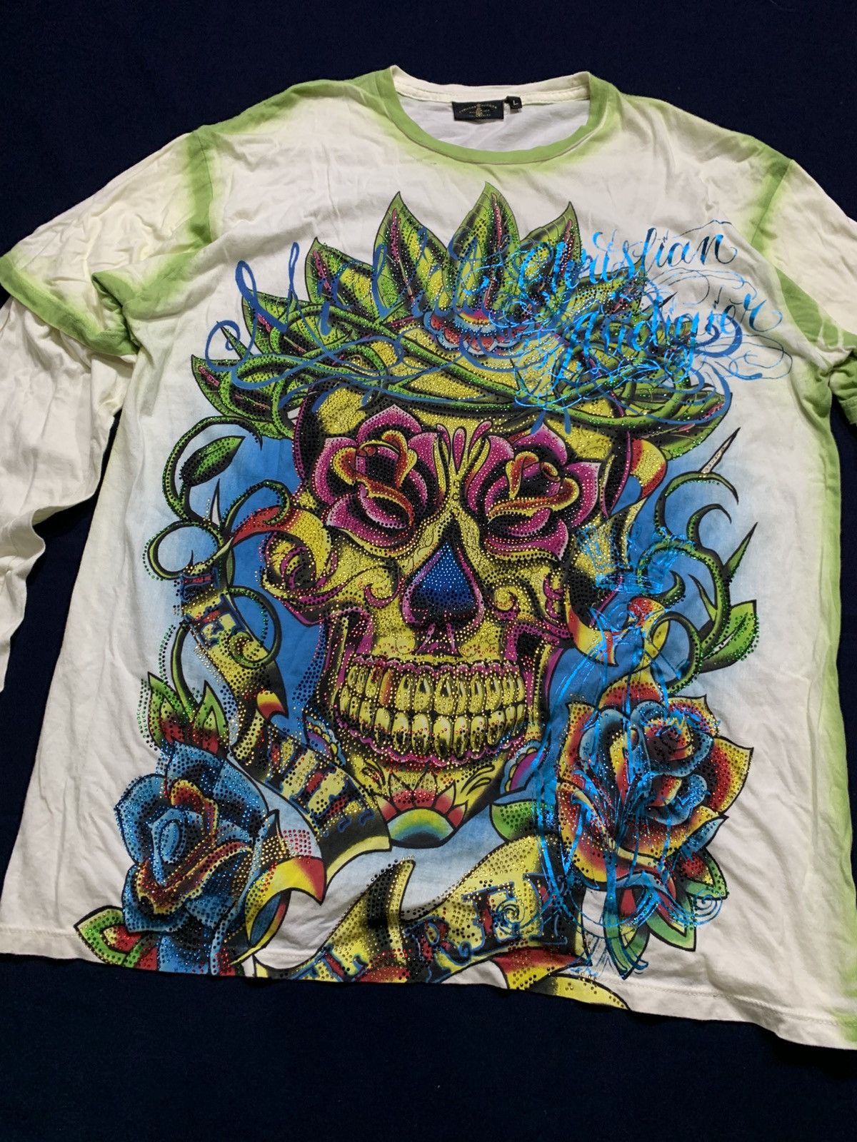 Christian Audigier Christian Audigier Long Sleeve Shirt Size US L / EU 52-54 / 3 - 2 Thumbnail