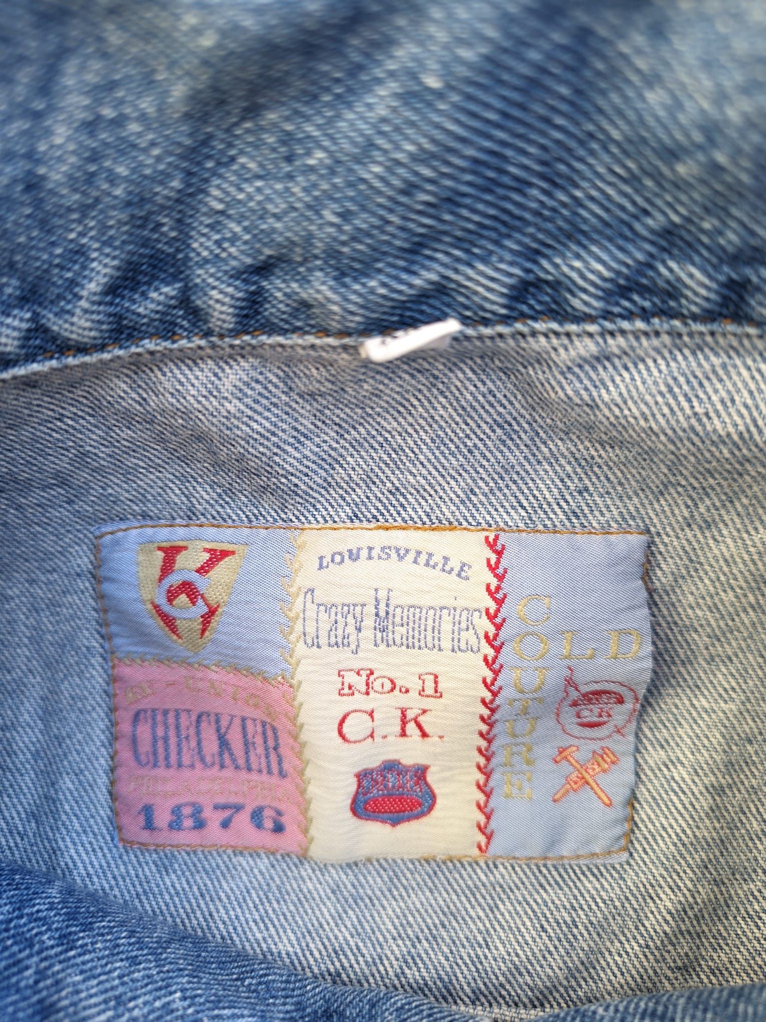 Vintage boxyfit vintage denim jean trucker jacket oversize Size US XL / EU 56 / 4 - 8 Thumbnail