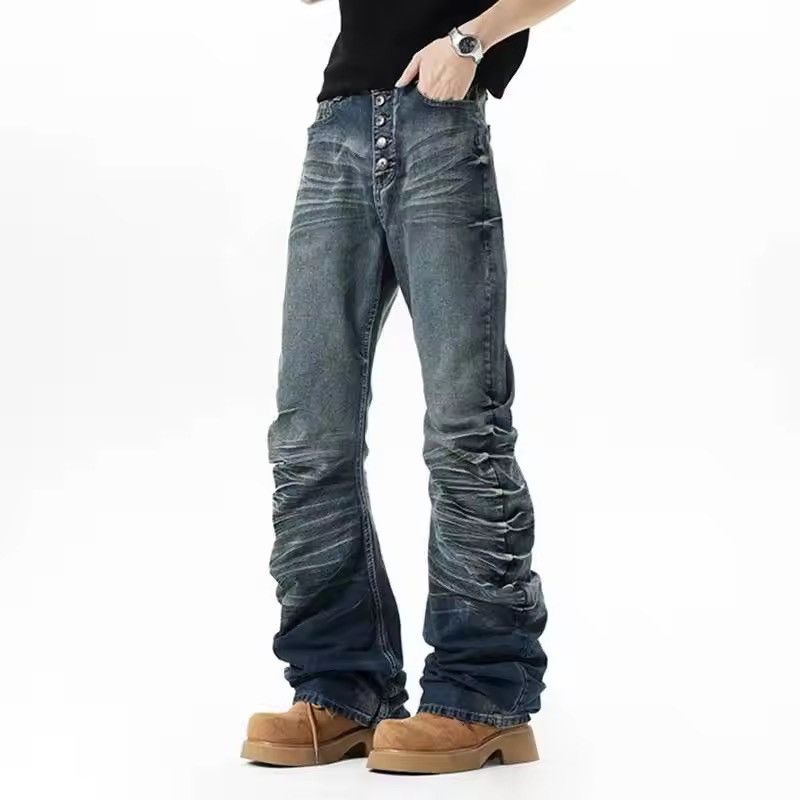 Vintage flared hiphop jeans Size US 33 - 7 Thumbnail