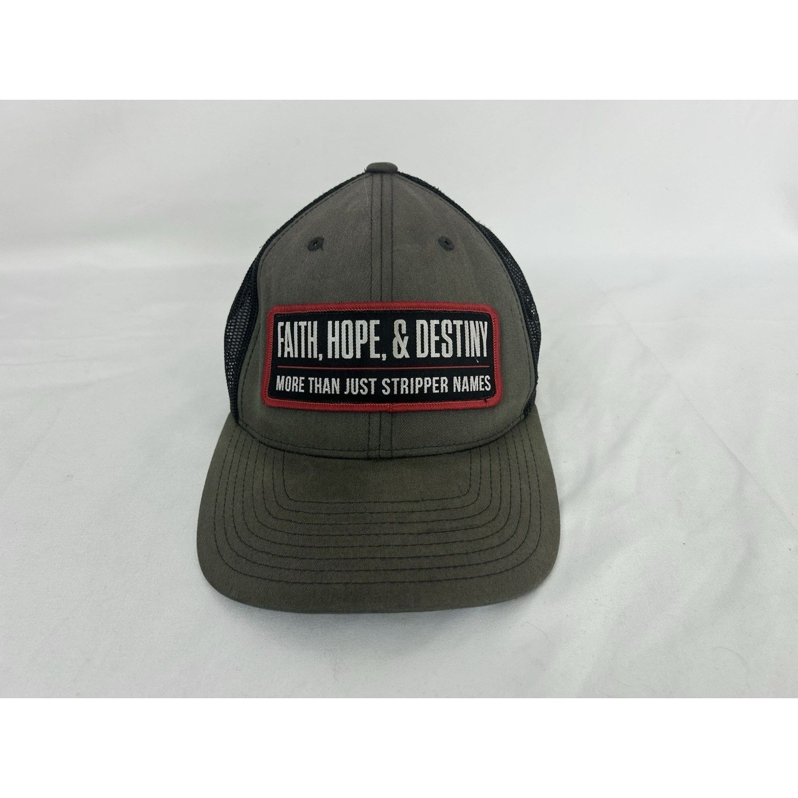 Yupong Faith Hope Destiny More than Just Stripper Names Funny Hat Size ONE SIZE - 2 Thumbnail