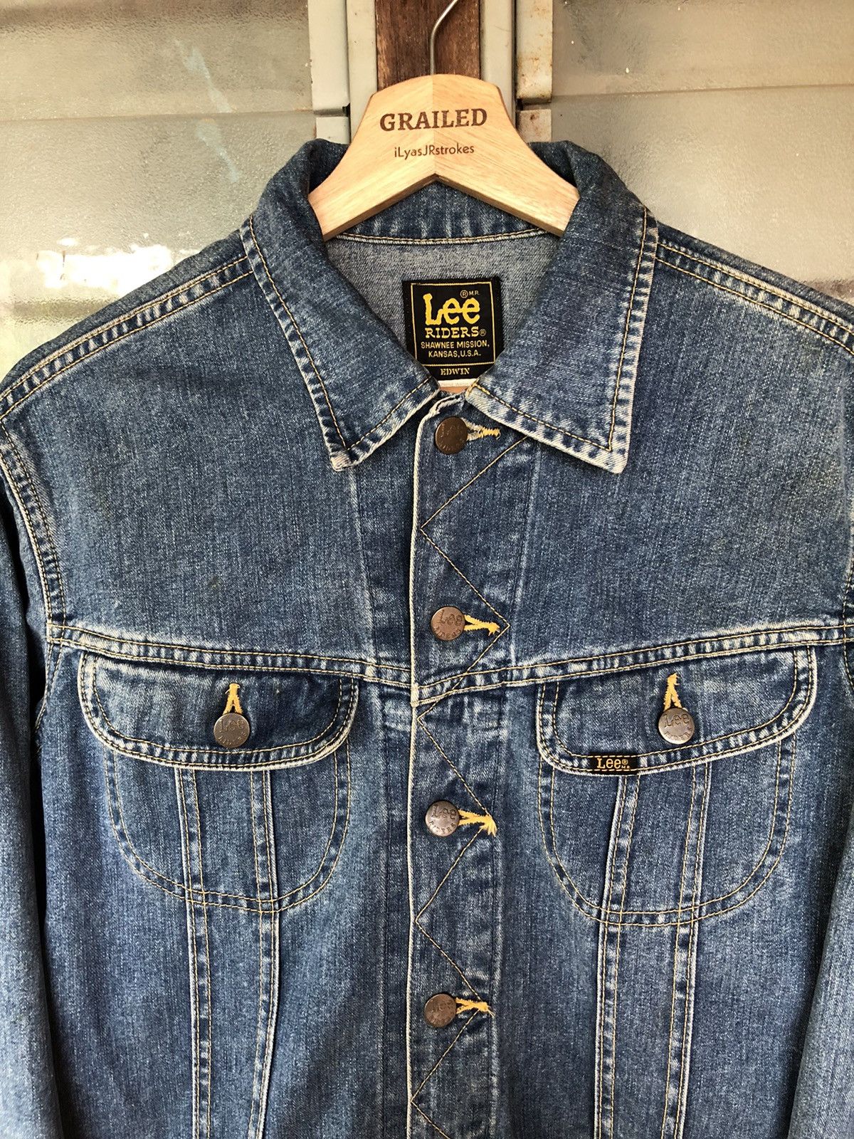 Lee Vintage Lee Rider Denim Jacket Rare Size US M / EU 48-50 / 2 - 3 Thumbnail