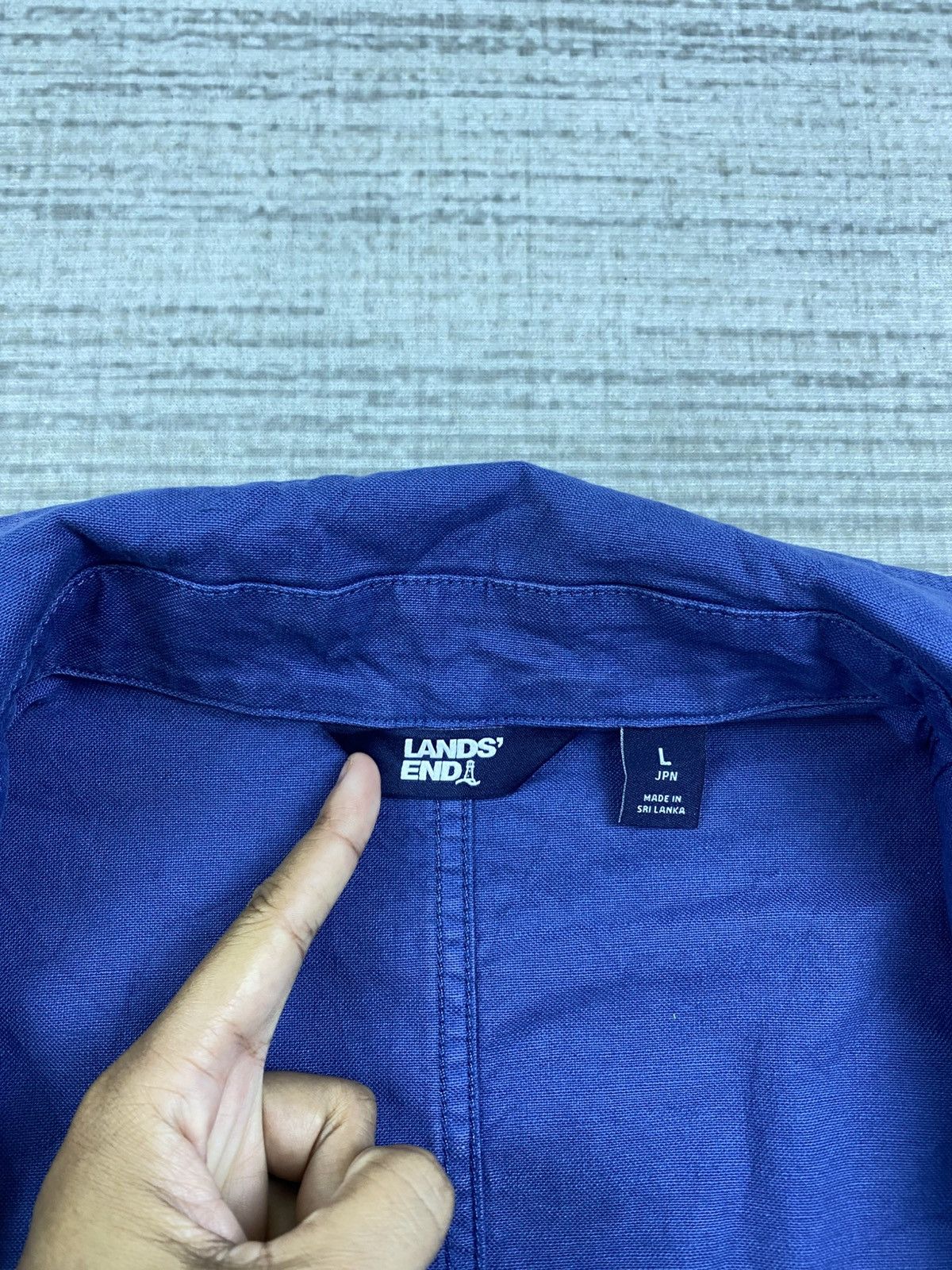 Lands' End Vintage Land’s End Workwear Buttoned Chore Jacket Size US M / EU 48-50 / 2 - 11 Thumbnail