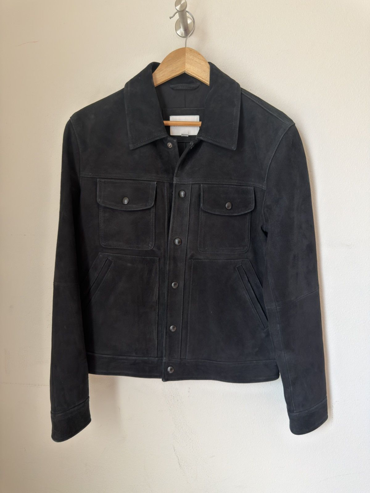 Banana Republic Suede Trucker Jacket Size US S / EU 44-46 / 1 - 1 Thumbnail