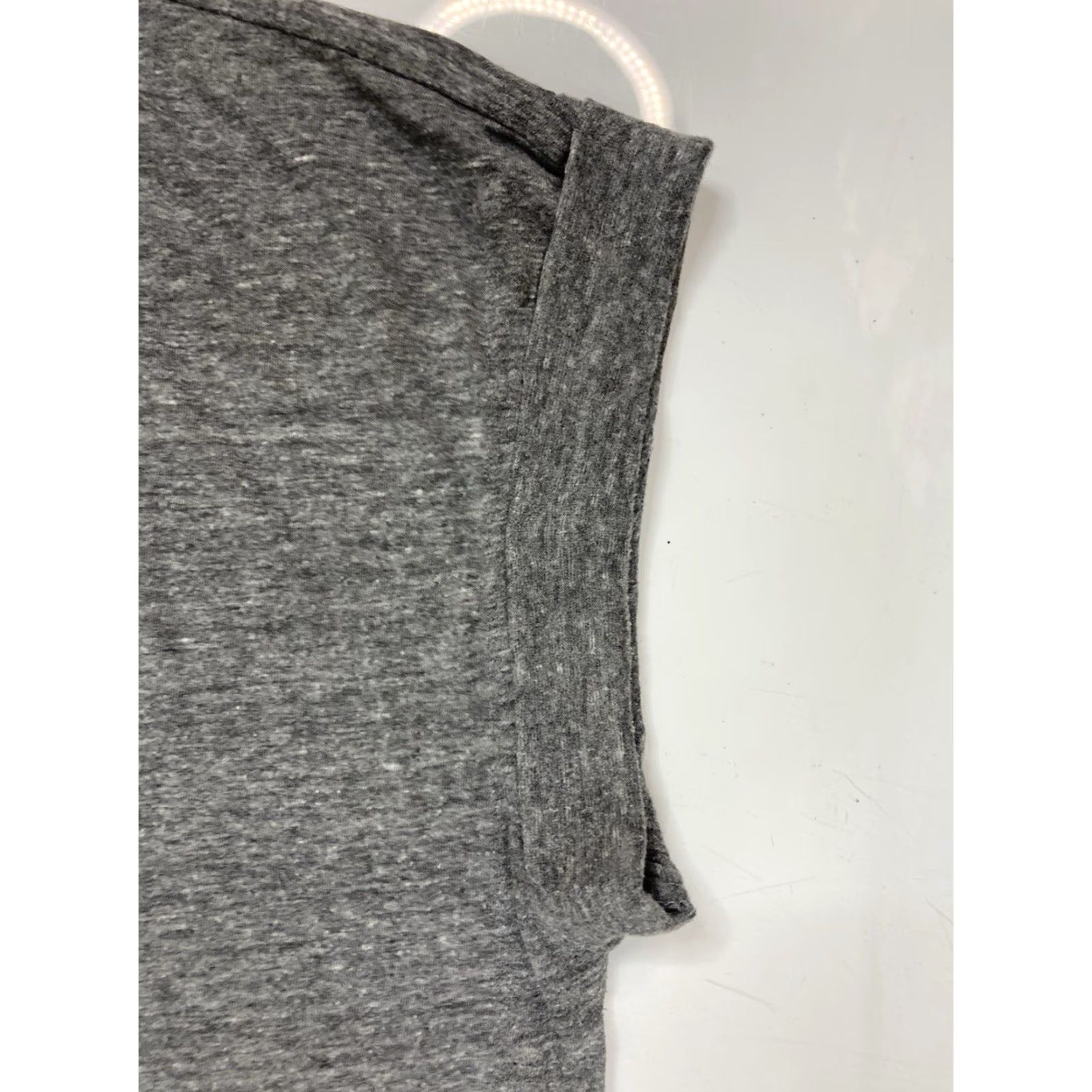 Logo 7 Nirvana T-Shirt Women's Small Gray Sleeveless Logo Crew Neck Cotton Polyester Casual Pop Music Shirt Size S / US 4 / IT 40 - 3 Thumbnail